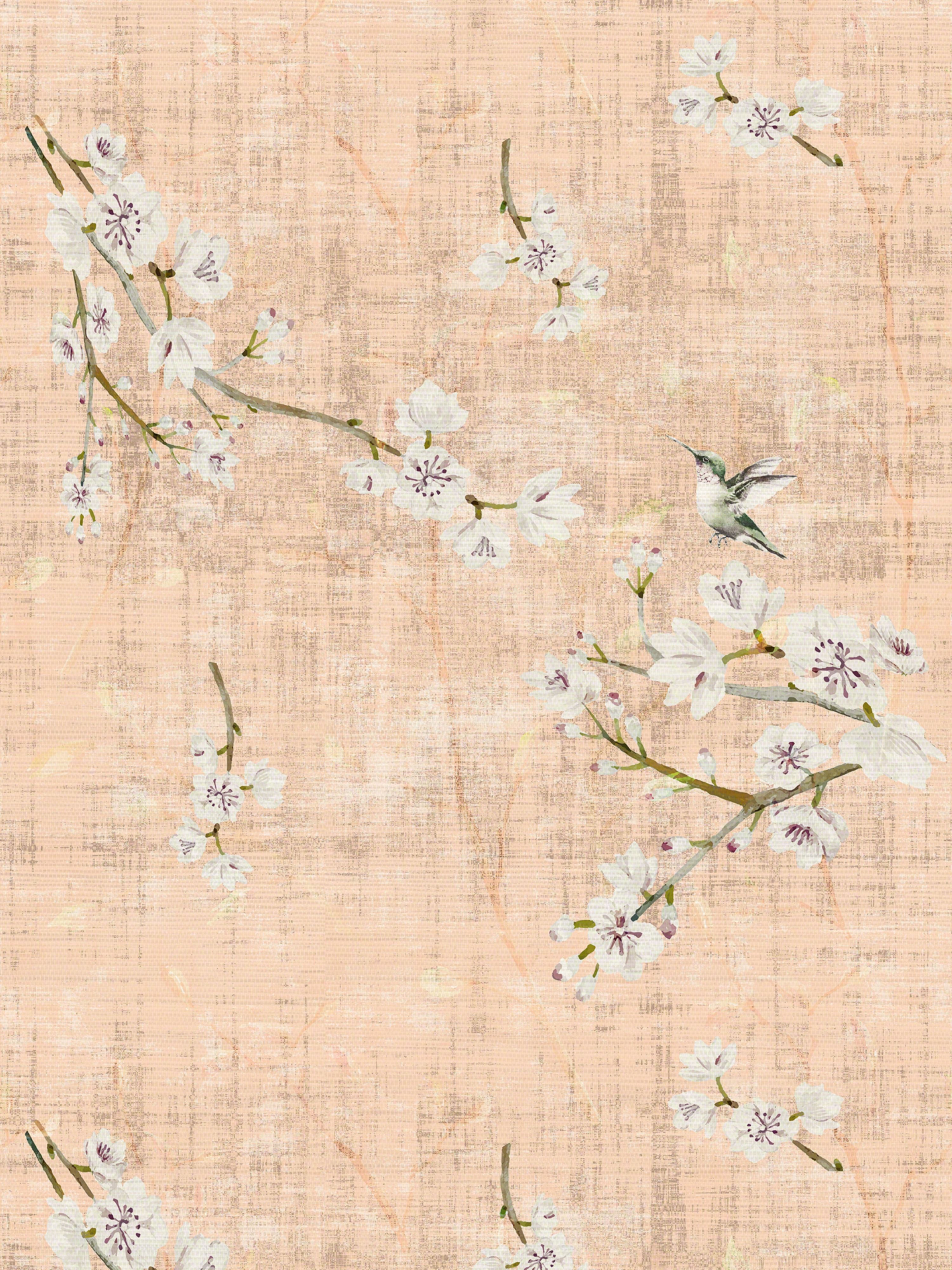 Blossom Fantasia wallpaper in romance color - pattern number WNM 1057BLOS - by Scalamandre in the collection