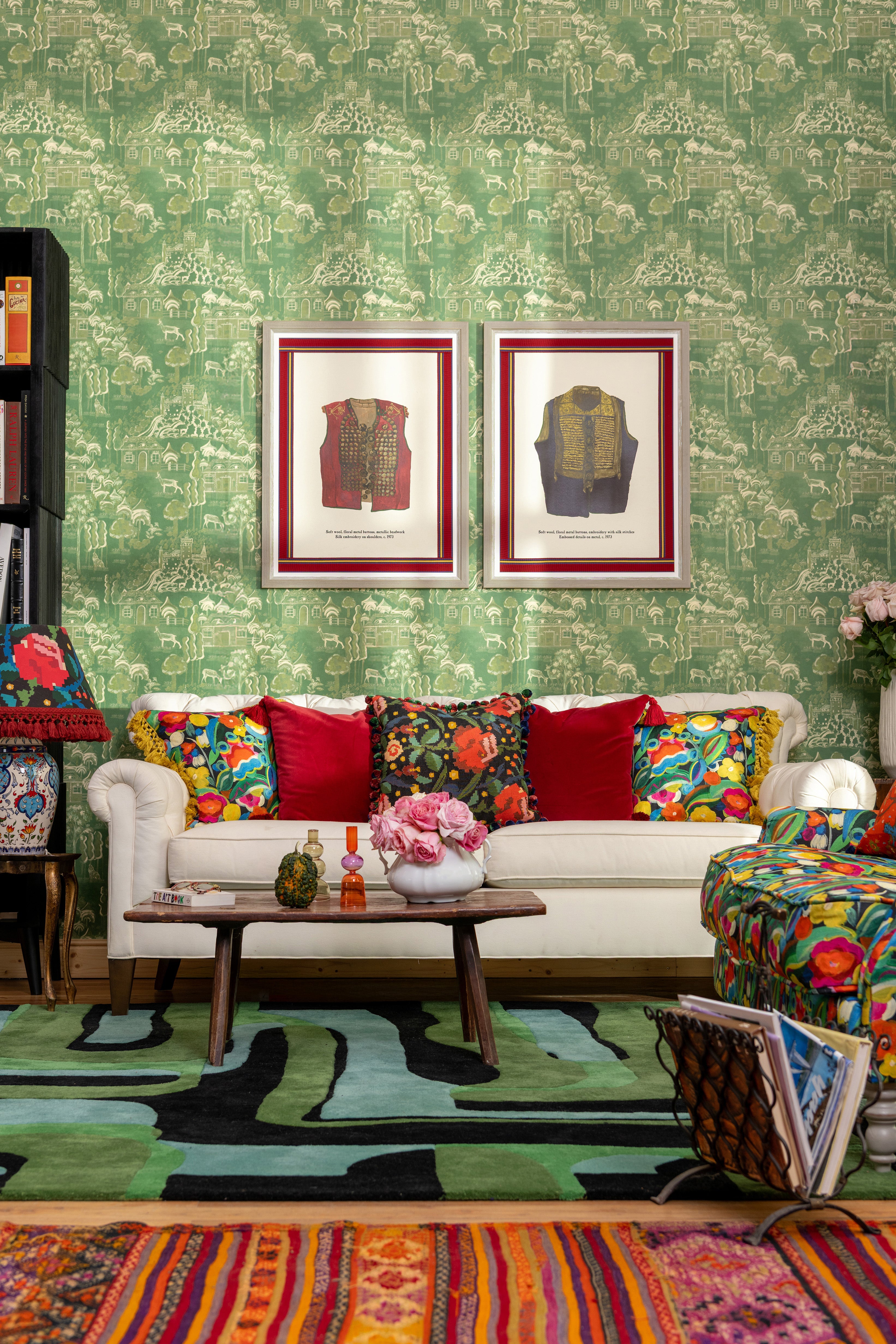 Haverzhakan Wallpaper in zephyr color - pattern number WP20903 - by Mind the Gap in the Transylvanian Rhapsody collection