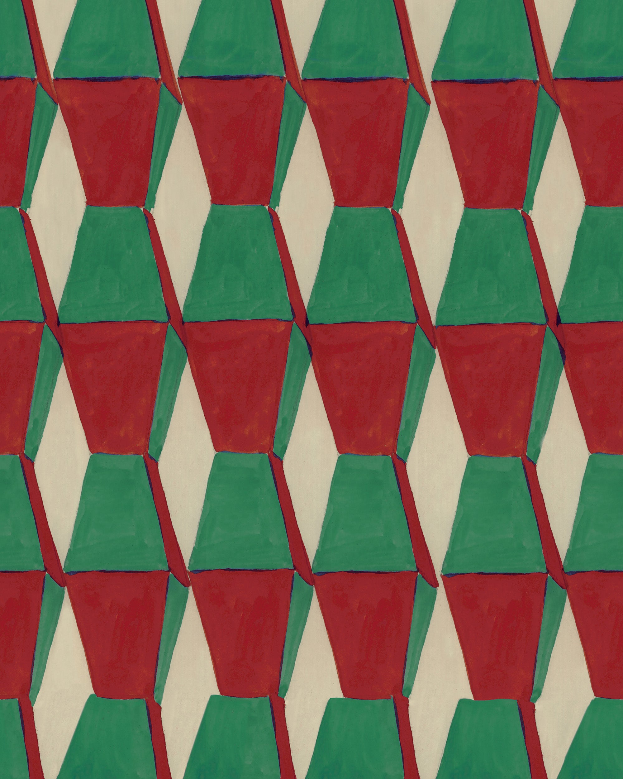 Endless Wallpaper in scarlet color - pattern number WP20911 - by Mind the Gap in the Transylvanian Rhapsody collection