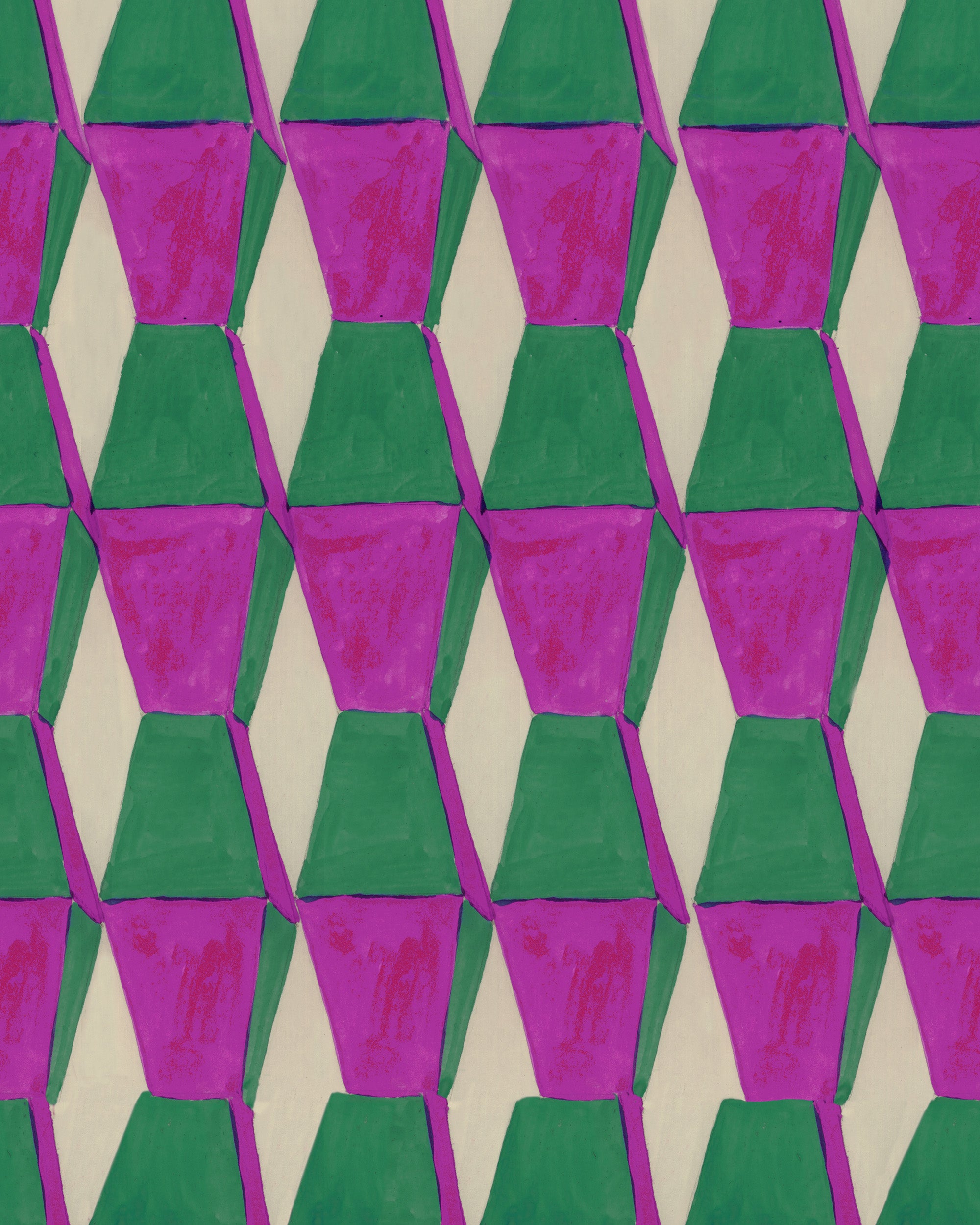 Endless Wallpaper in violet color - pattern number WP20912 - by Mind the Gap in the Transylvanian Rhapsody collection