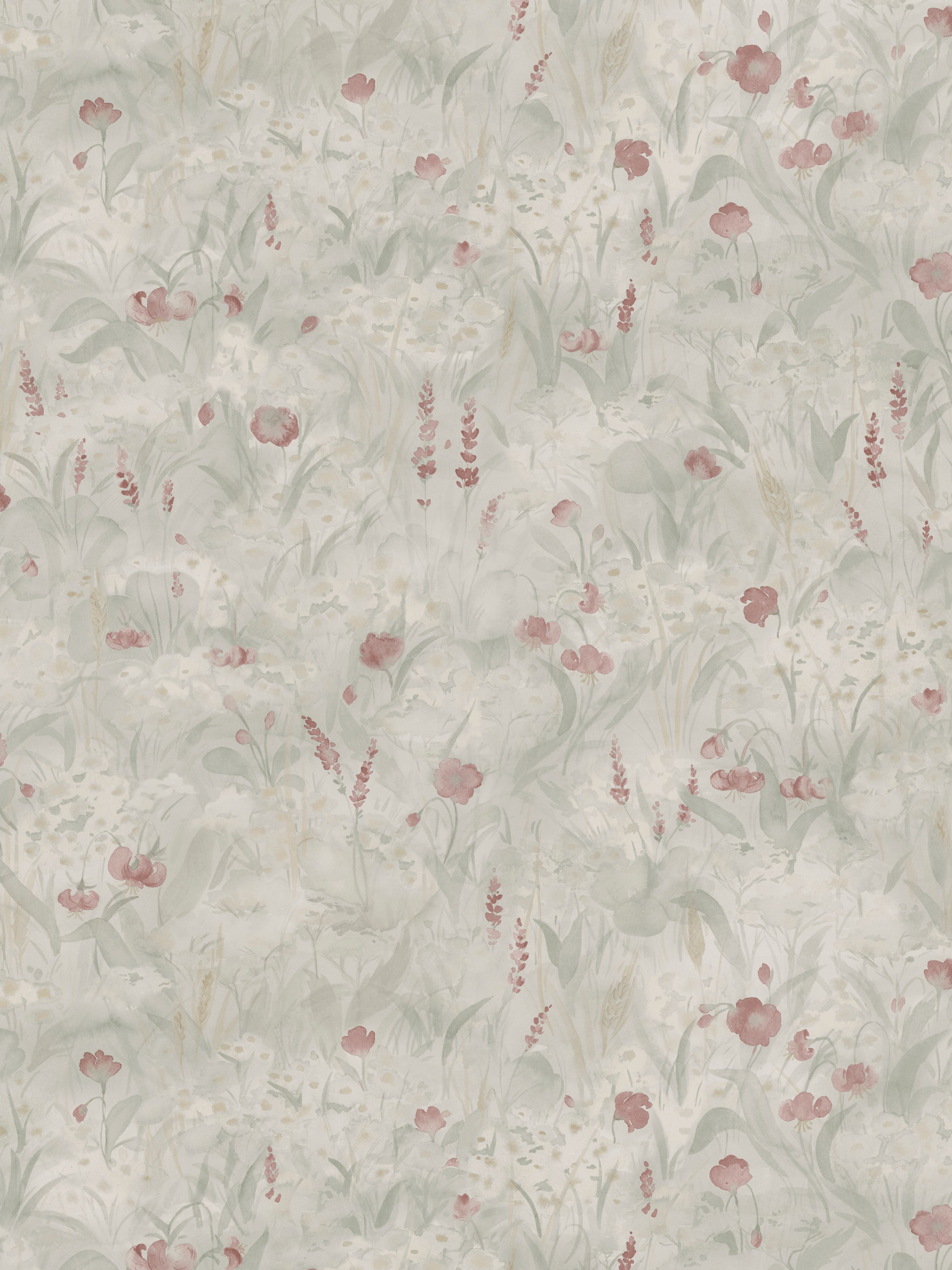 Tove wallpaper in sage green color - pattern number WSB 00180246 - by Scalamandre in the collection
