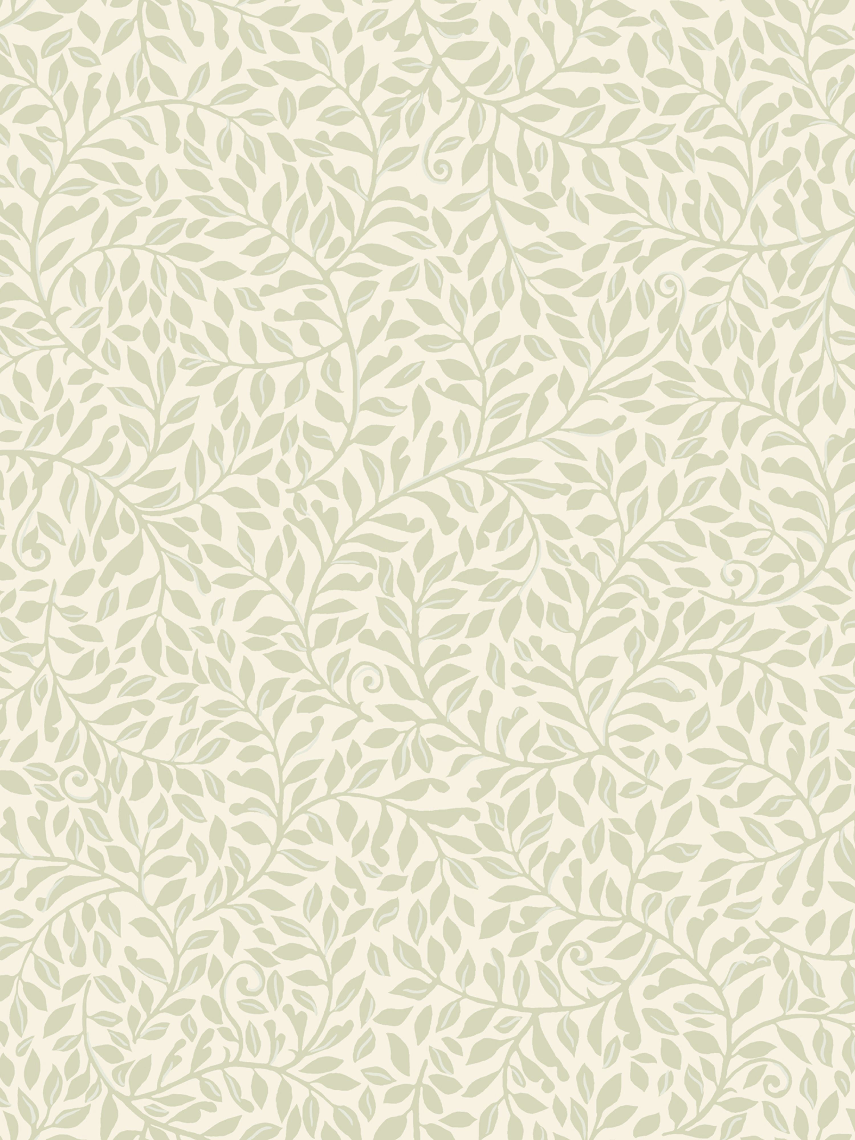Sigfrid wallpaper in green color - pattern number WSB 00180425 - by Scalamandre in the collection