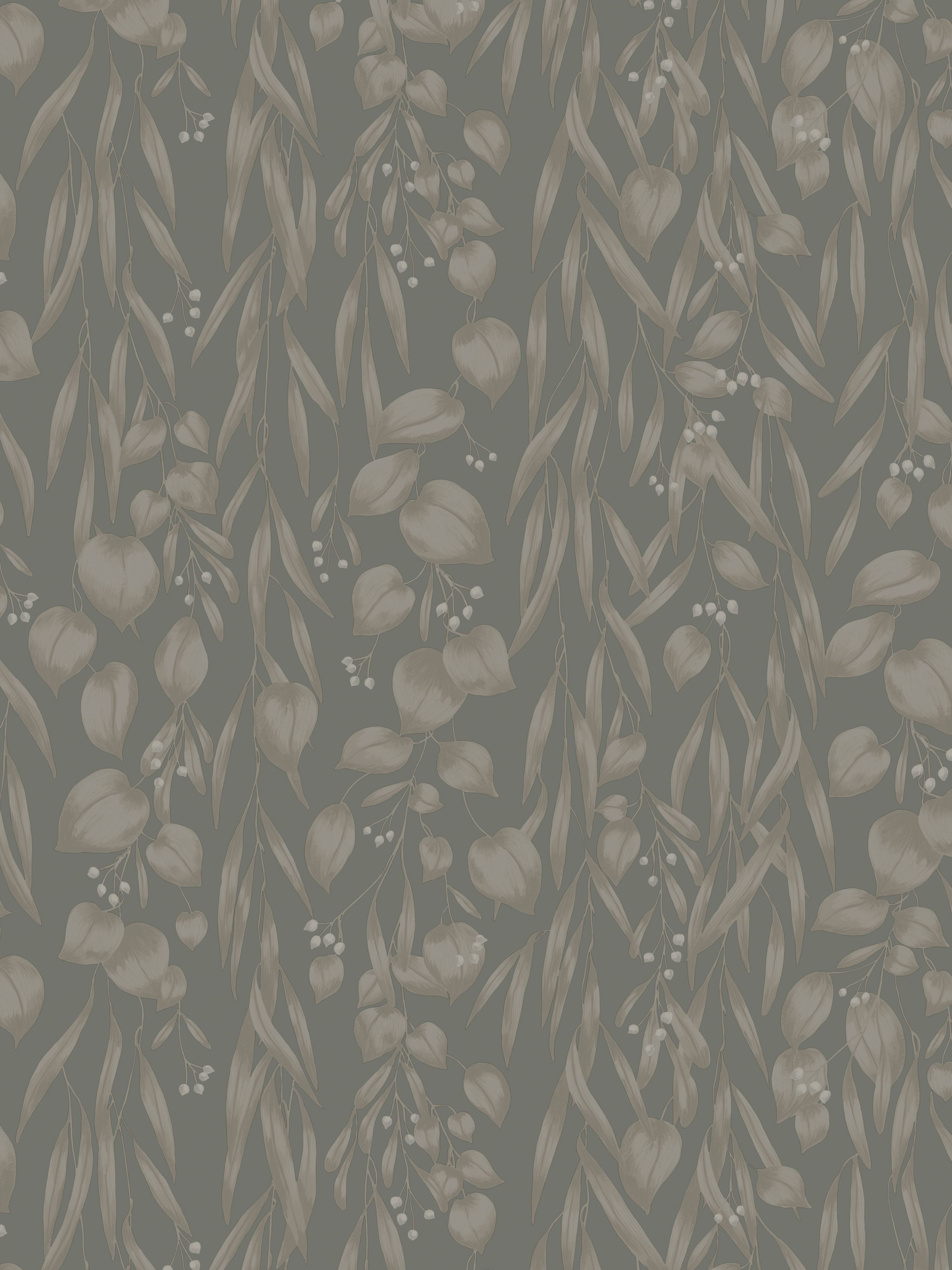Sara wallpaper in sage green color - pattern number WSB 0019S101 - by Scalamandre in the collection