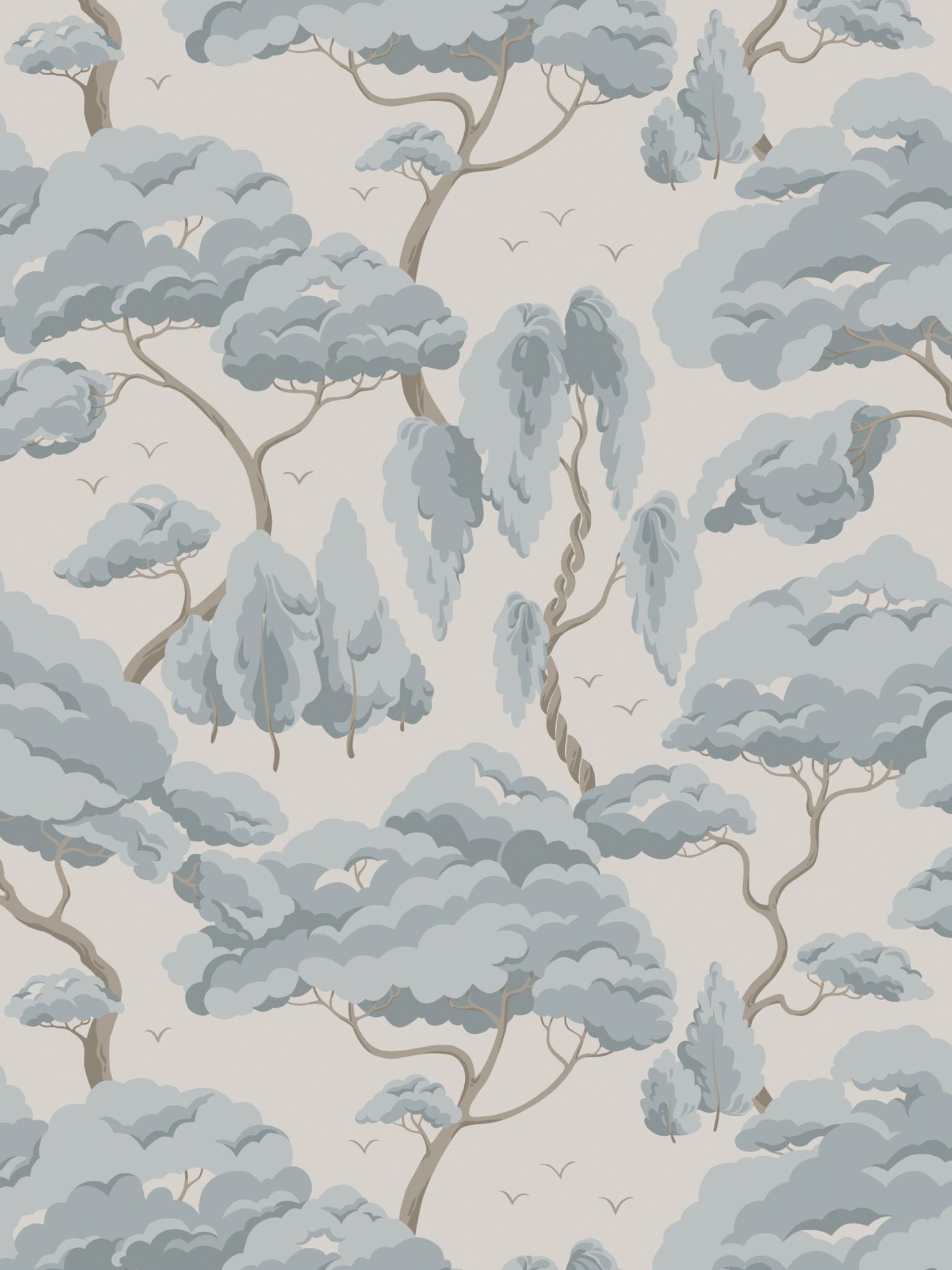 Kristoffer fabric in misty blue color - pattern number WSB 002510123 - by Scalamandre in the collection