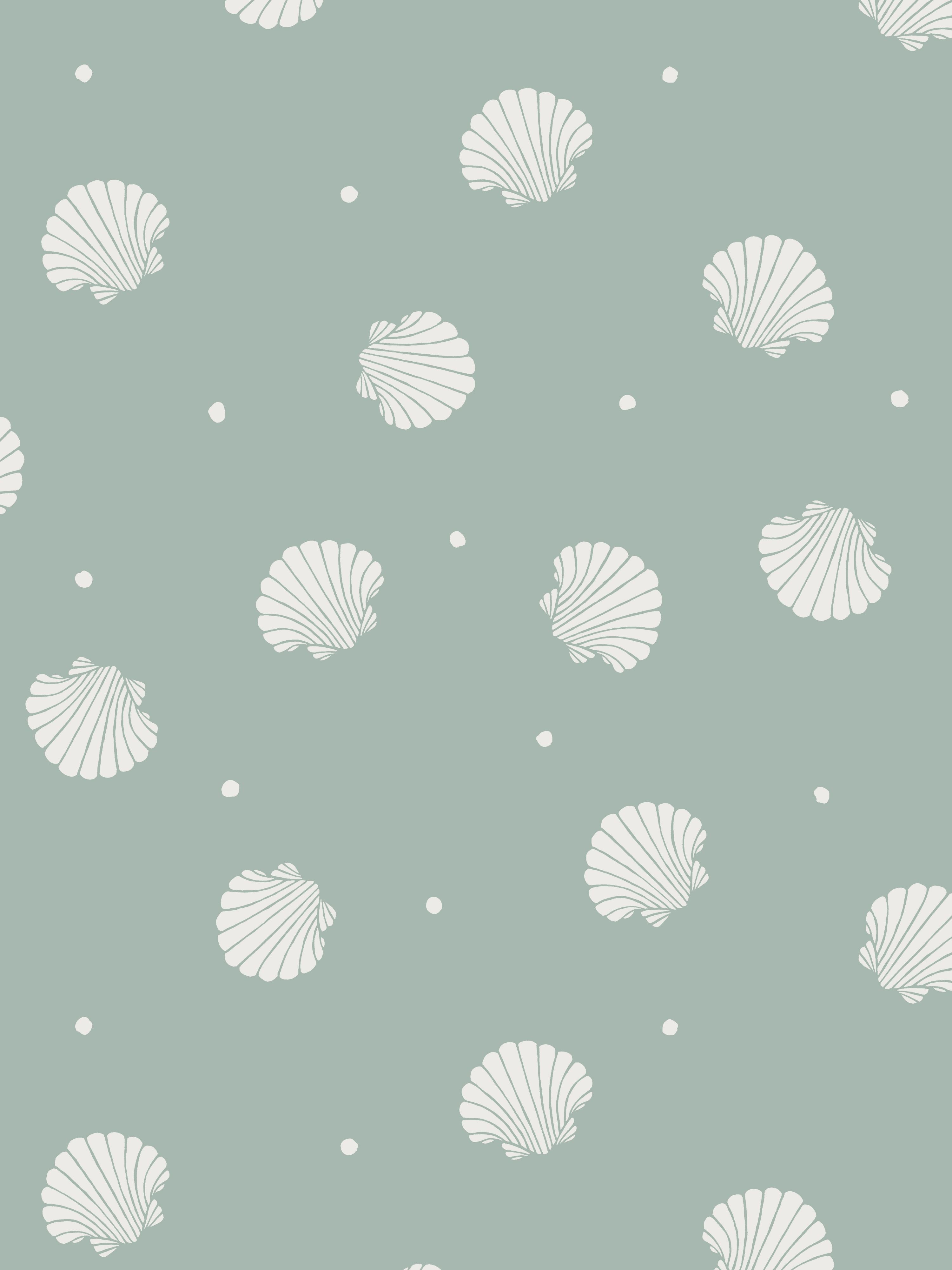Rio wallpaper in teal color - pattern number WSB 00370825 - by Scalamandre in the collection