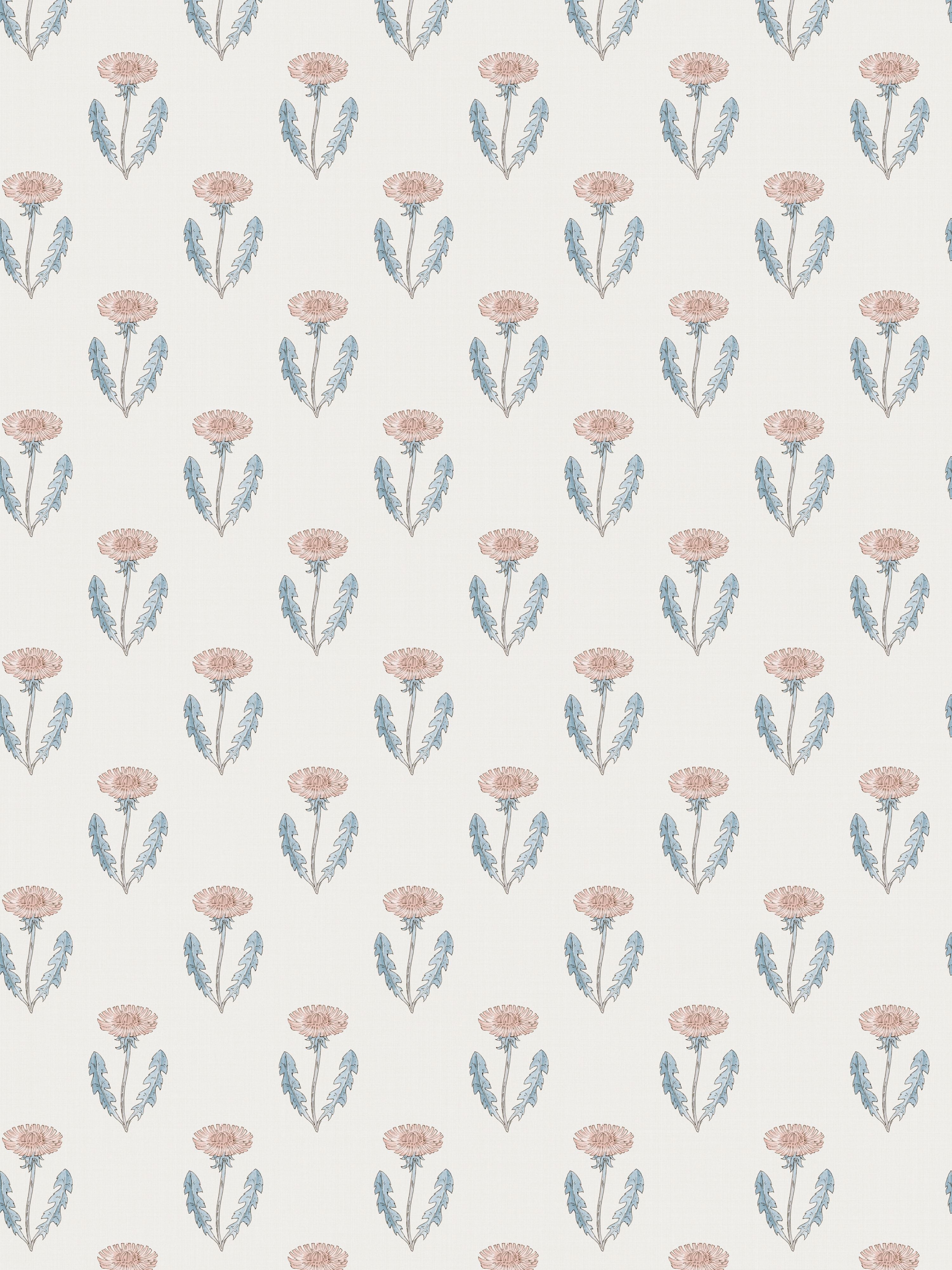 Maskrosen wallpaper in pink color - pattern number WSB 0039S1013 - by Scalamandre in the collection