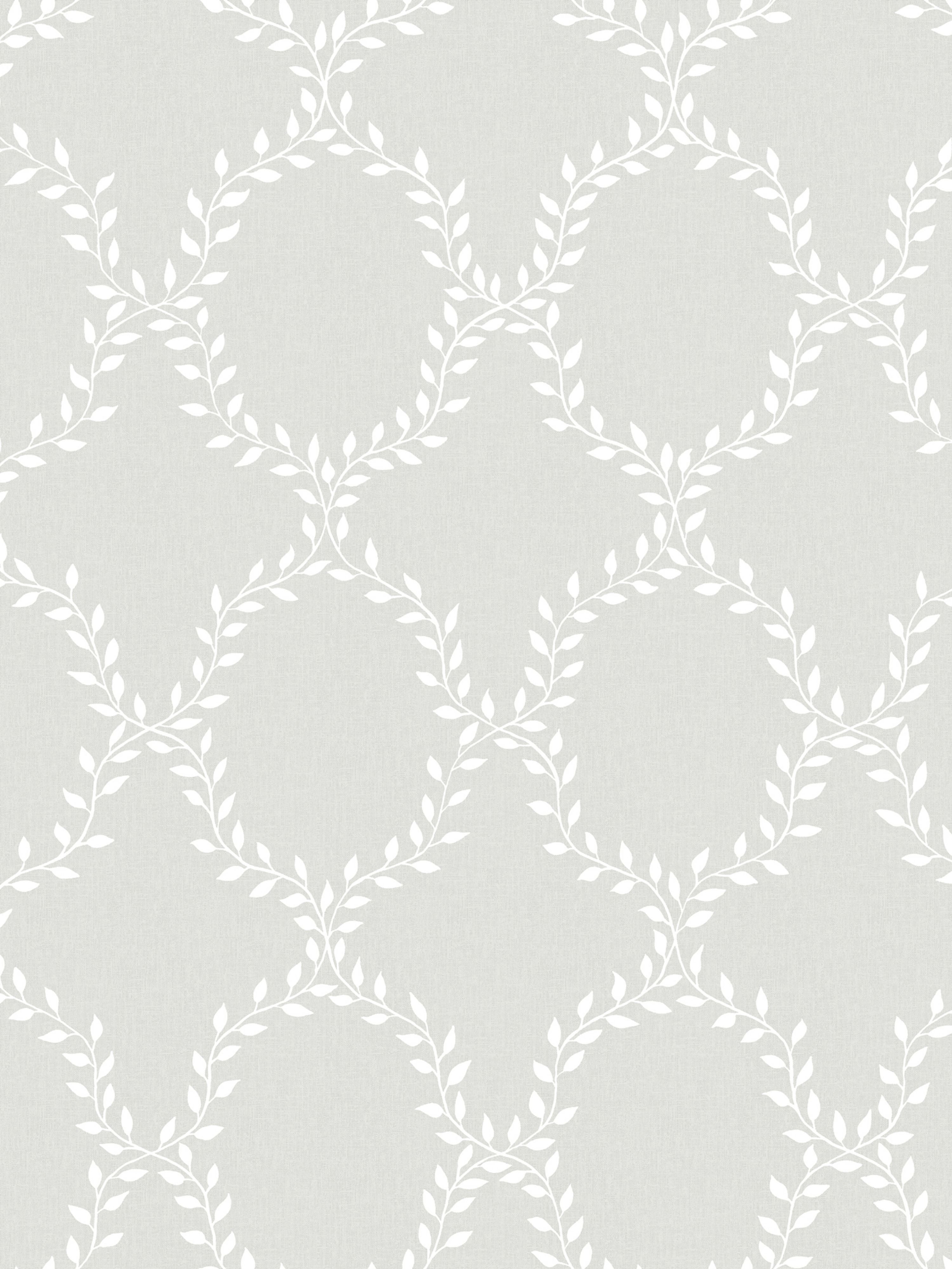 Wilma wallpaper in light grey color - pattern number WSB 00410503 - by Scalamandre in the collection