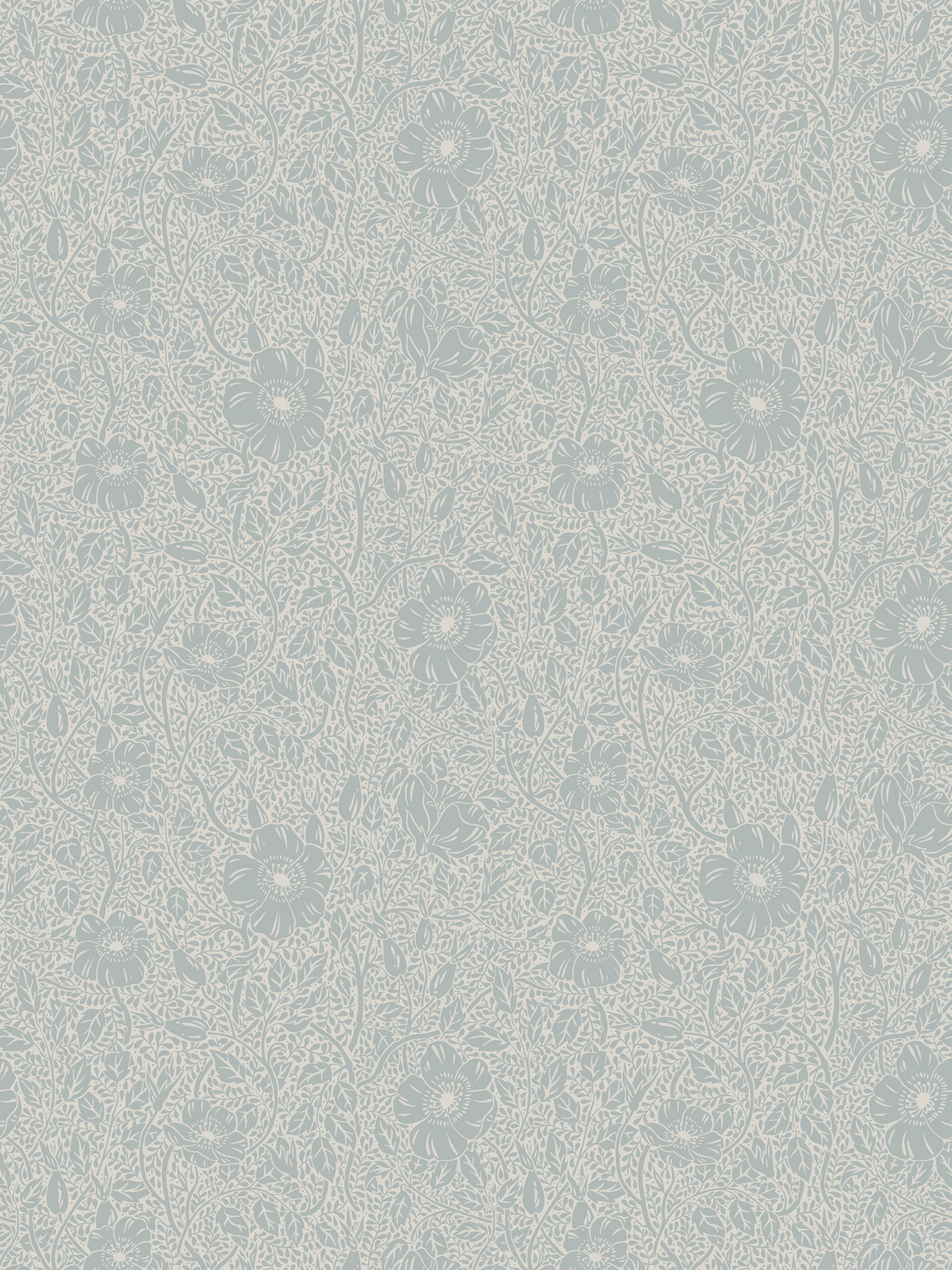 Anton wallpaper in misty blue color - pattern number WSB 00560814 - by Scalamandre in the collection