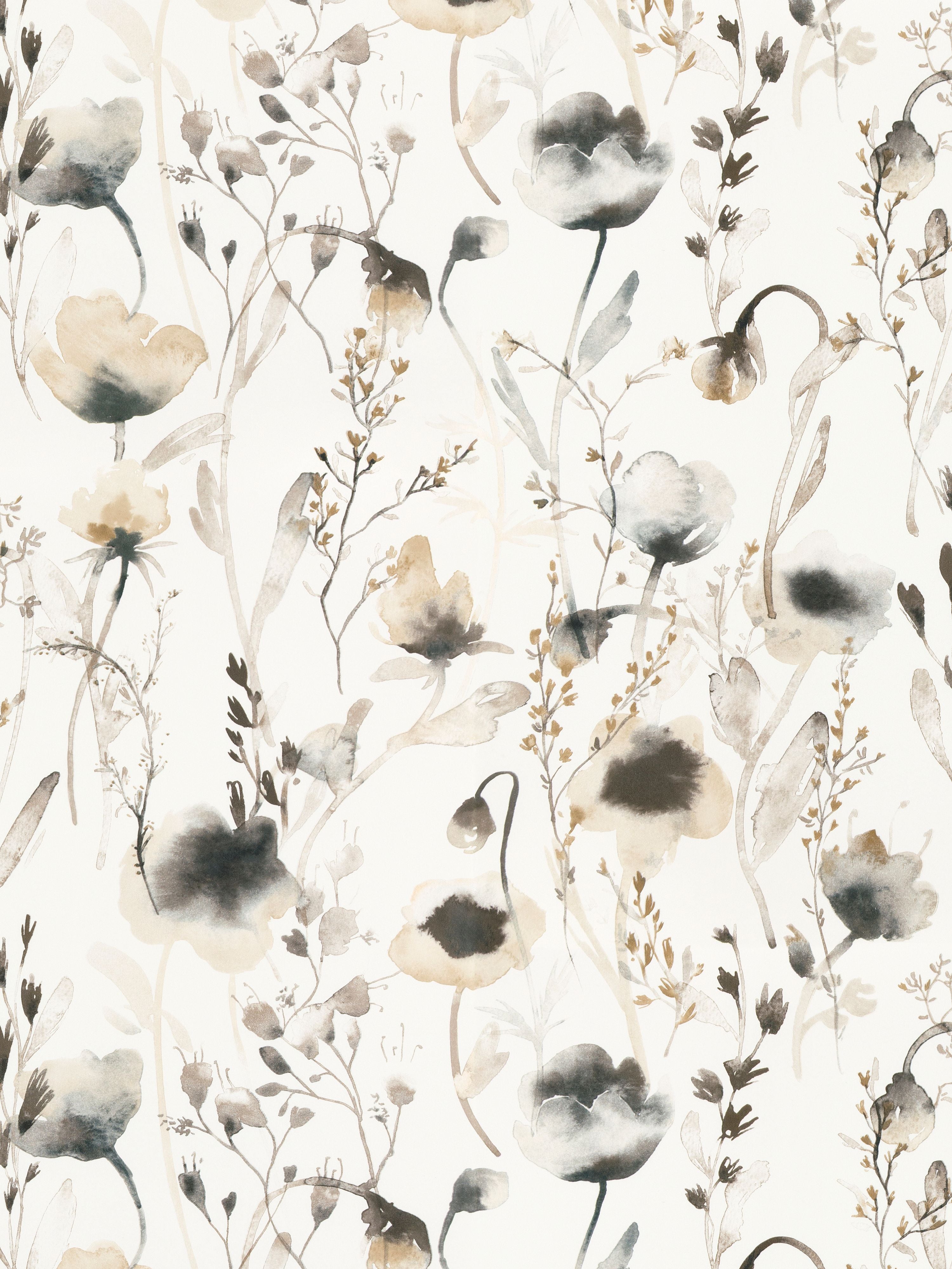Lo wallpaper in brown color - pattern number WSB 00790226 - by Scalamandre in the collection