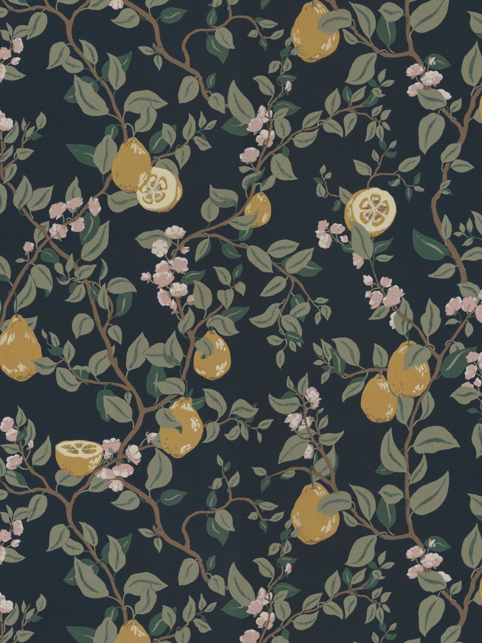 Kvitten fabric in midnight blue color - pattern number WSB 00960432 - by Scalamandre in the collection