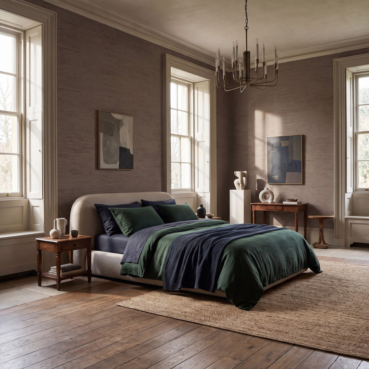 Brushed Texture Wallpaper in Bronze Brown color - pattern number WT71706 - by Galerie in the Wall Textures collection