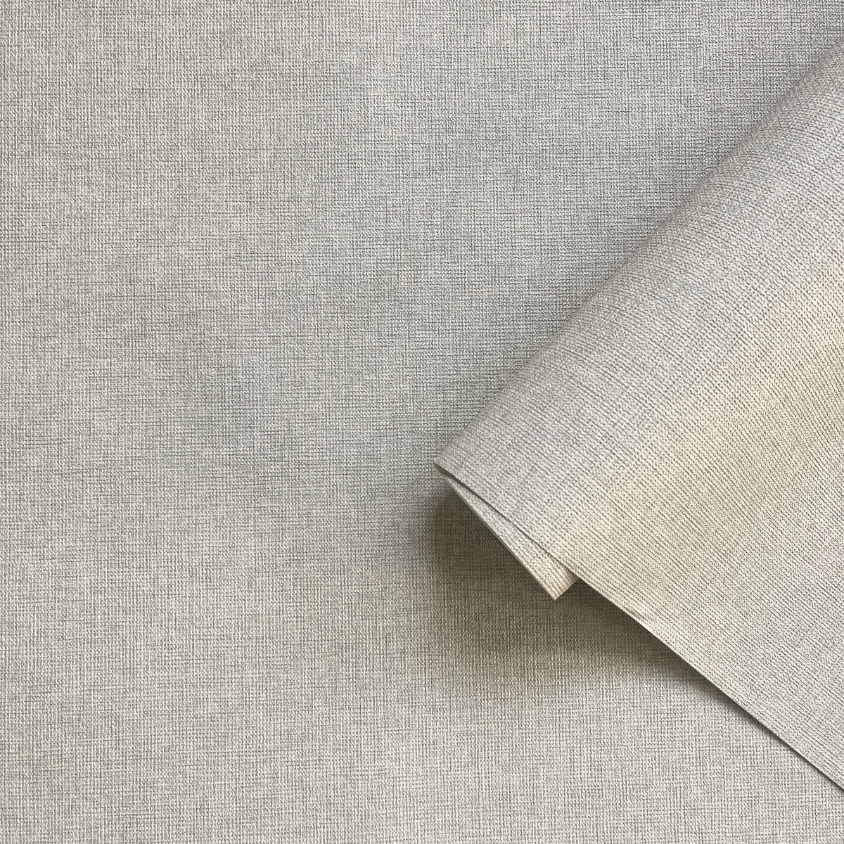 Linen Crosshatch Wallpaper in Silver Grey color - pattern number WT71712 - by Galerie in the Wall Textures collection