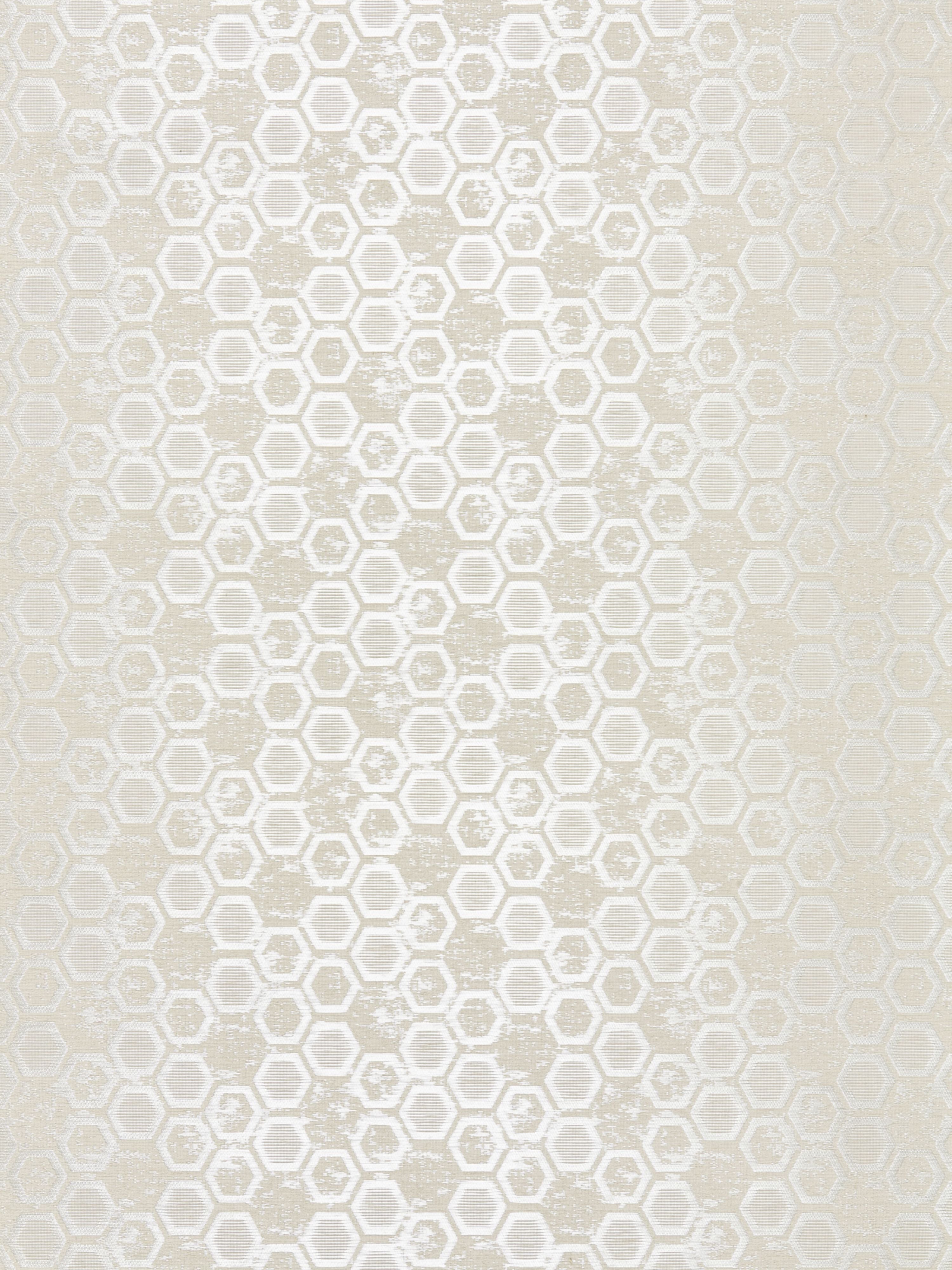 Hexagon Inspiration wallpaper in sand color - pattern number WTT 661422 - by Scalamandre in the collection
