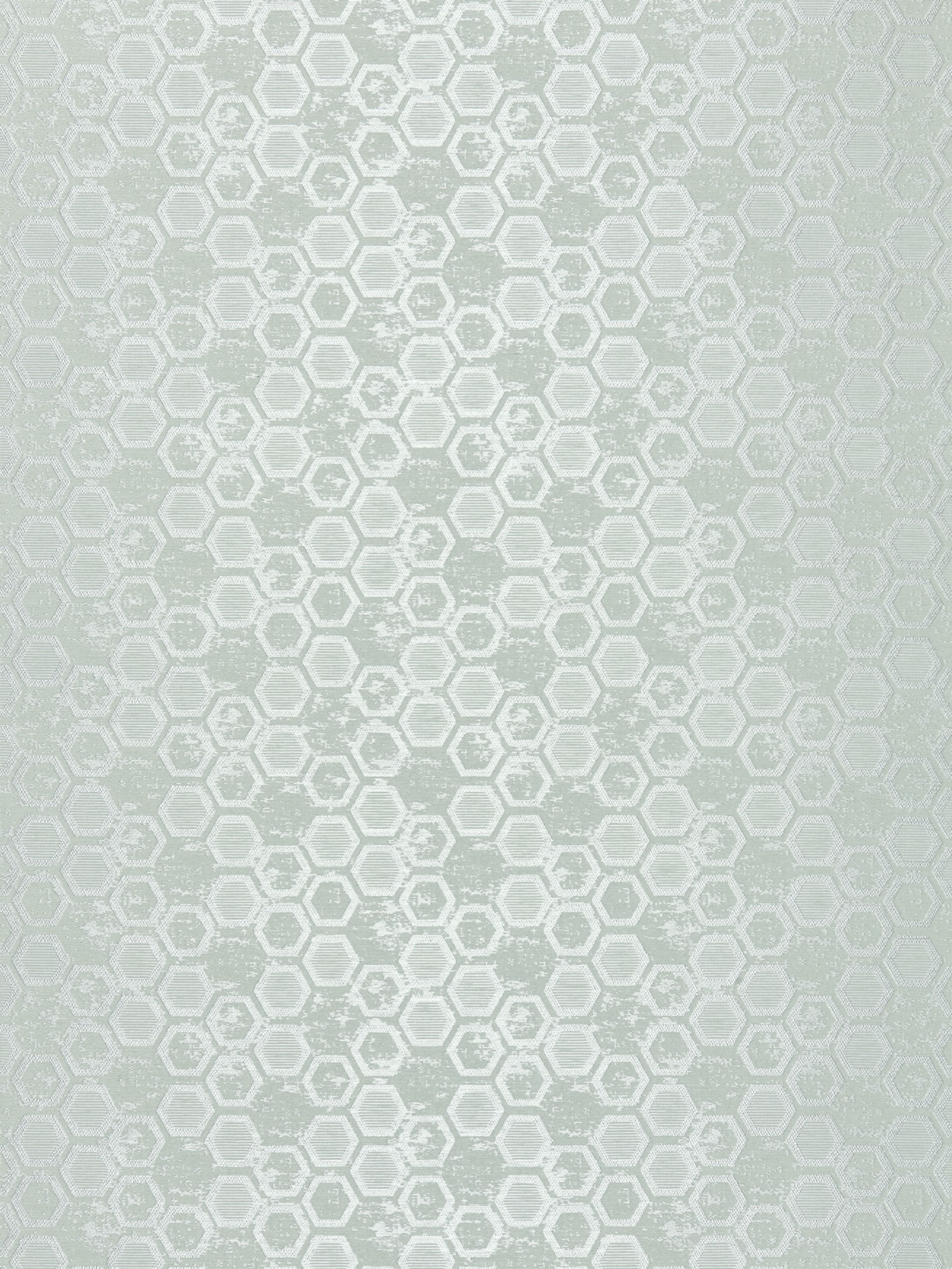Hexagon Inspiration wallpaper in mist color - pattern number WTT 661425 - by Scalamandre in the collection