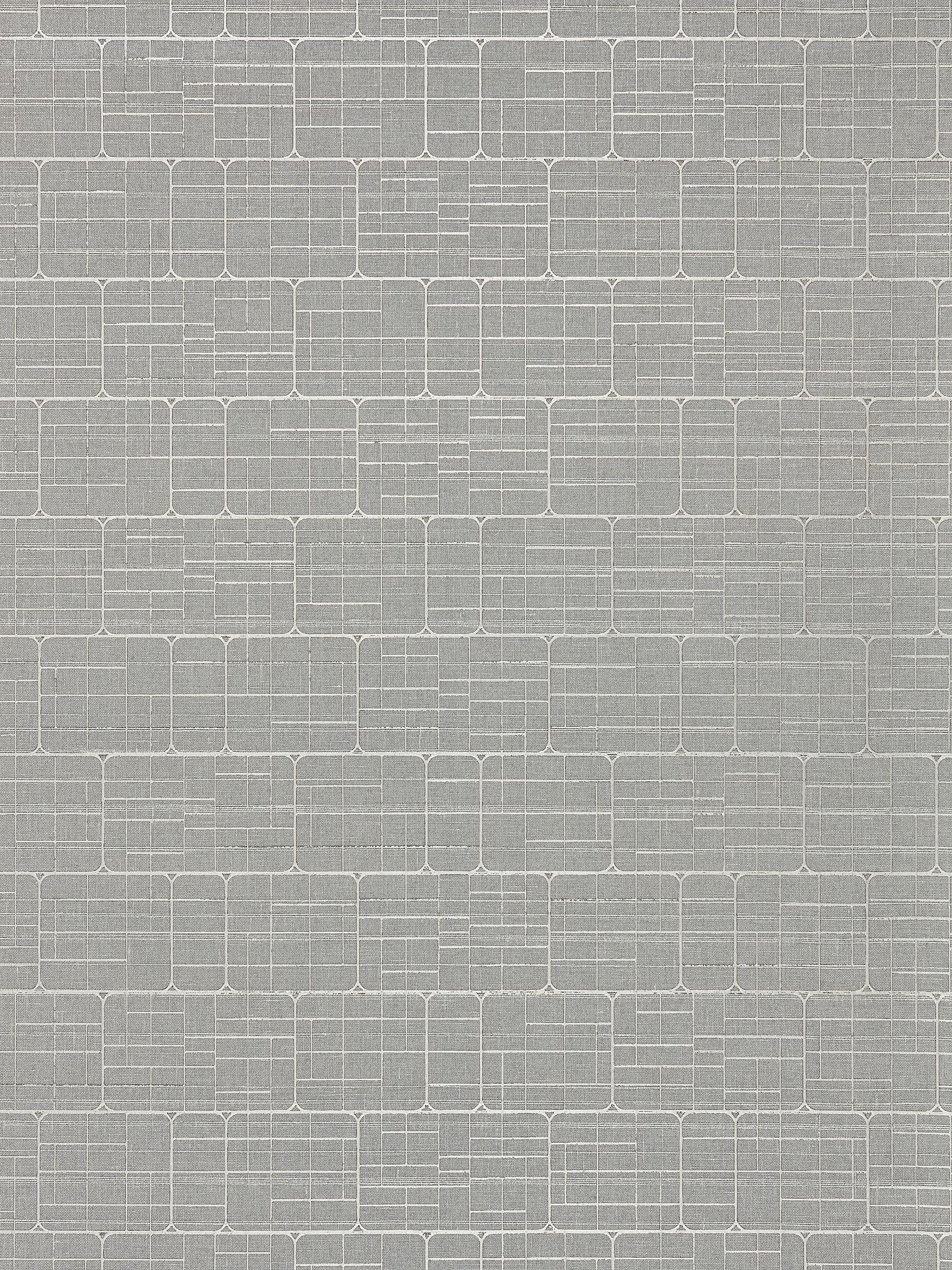 Mechanical Workmanship fabric in gunmetal color - pattern number WTT 661515 - by Scalamandre in the collection