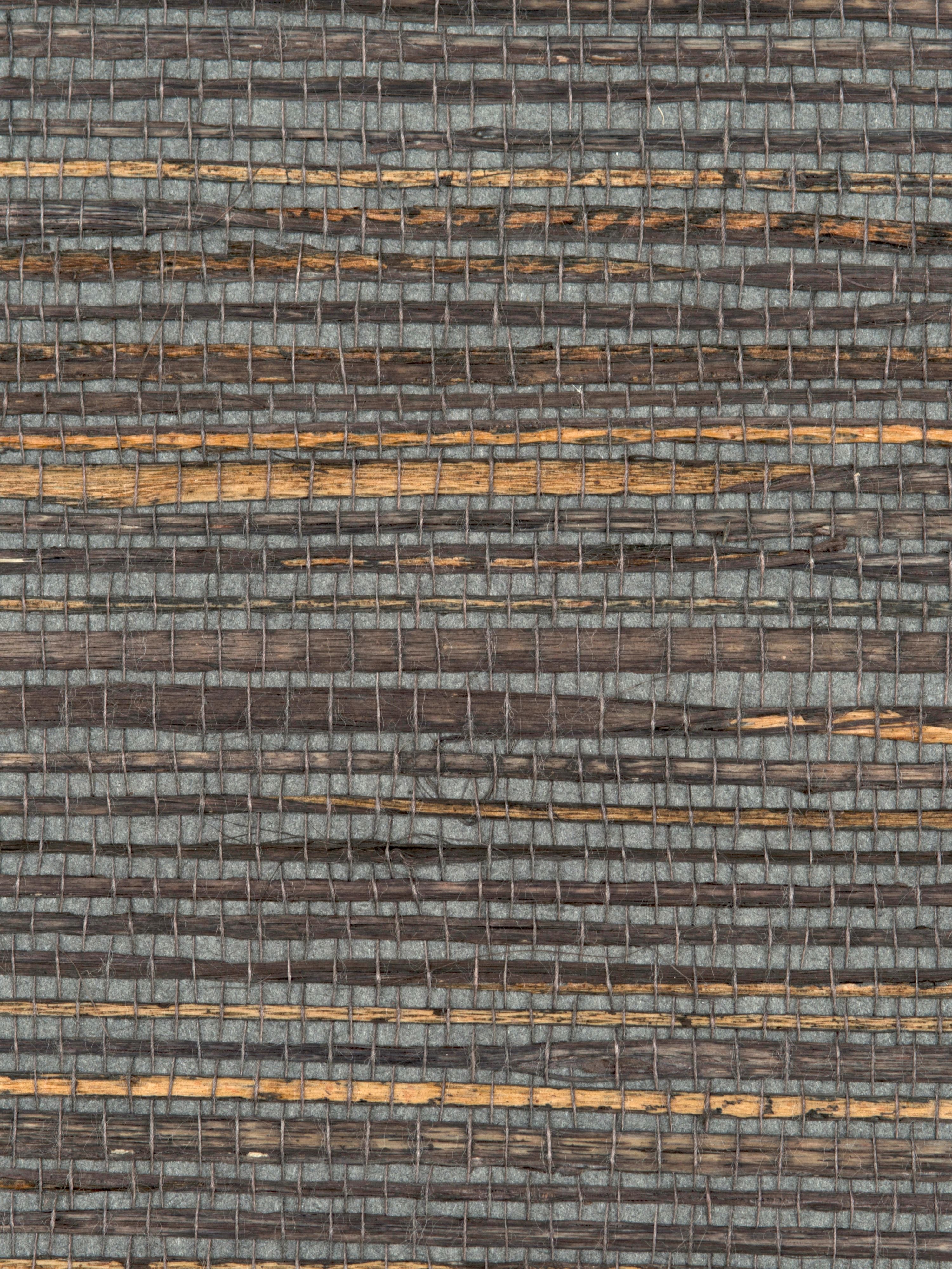 Beach Haven wallpaper in charcoal color - pattern number WTW 0403BEAC - by Scalamandre in the collection