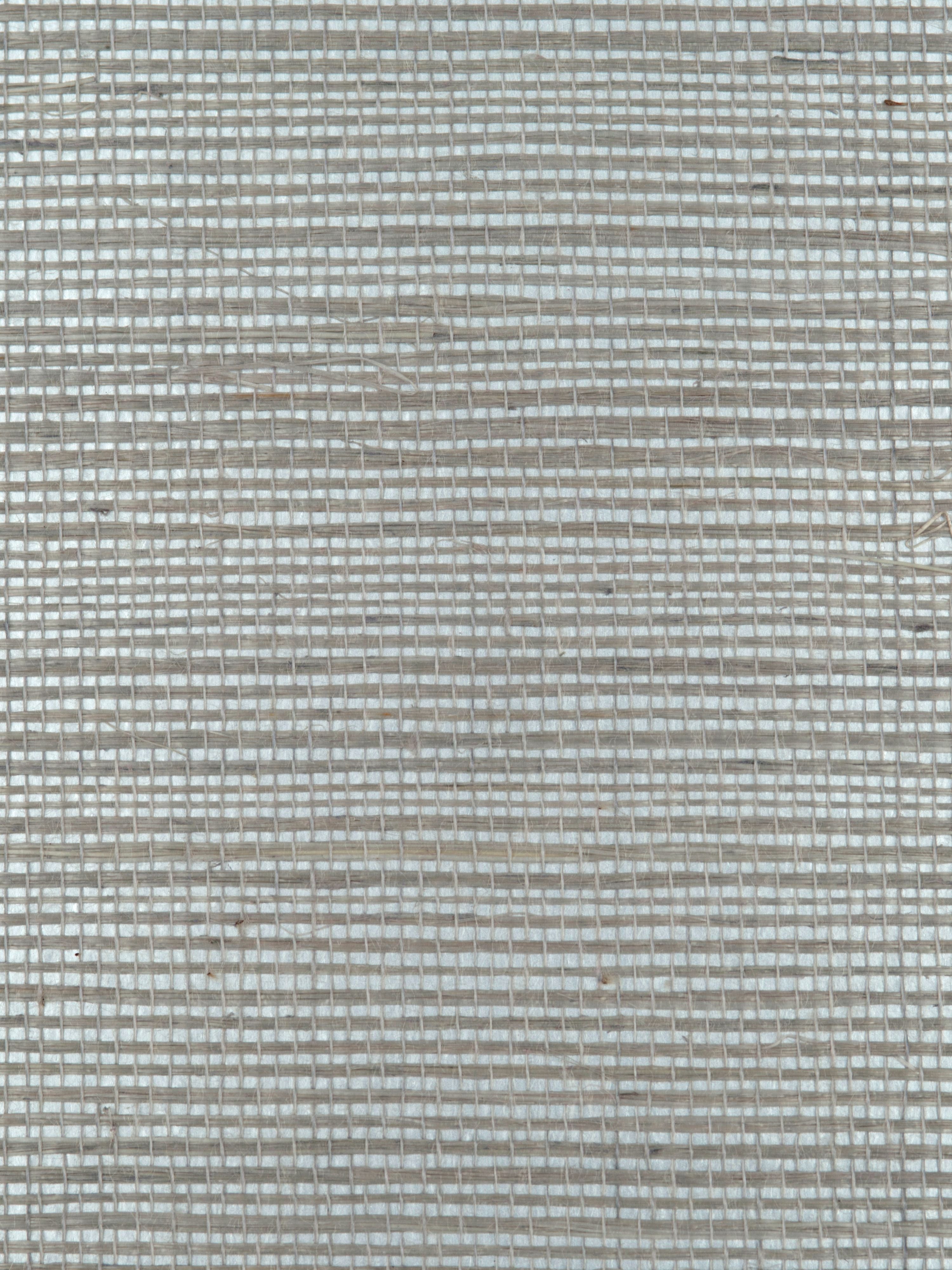 Sultry Sisal wallpaper in silver color - pattern number WTW 0466SUSI - by Scalamandre in the collection