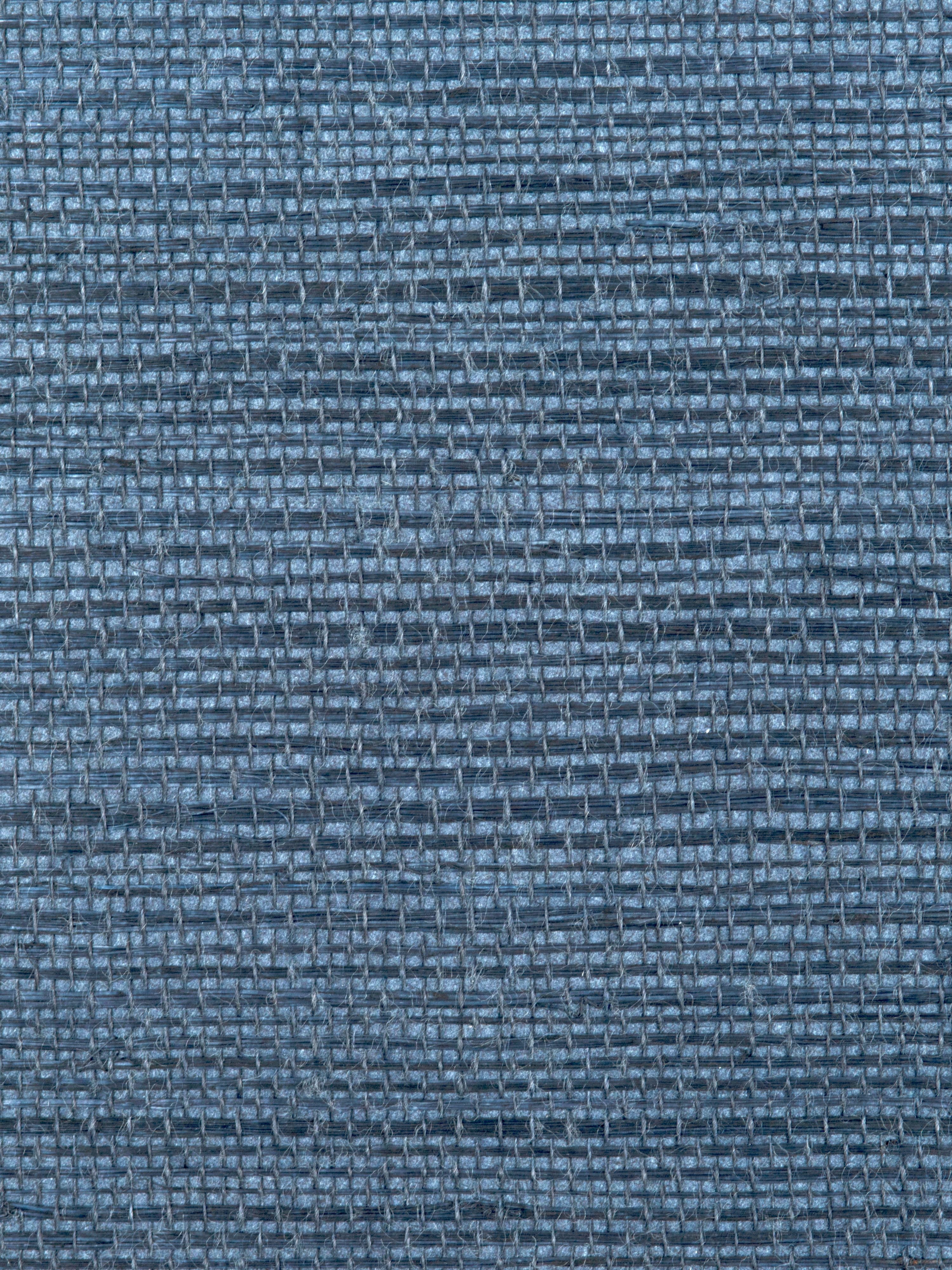 Simply Sisal wallpaper in navy color - pattern number WTW 0471SIMP - by Scalamandre in the collection