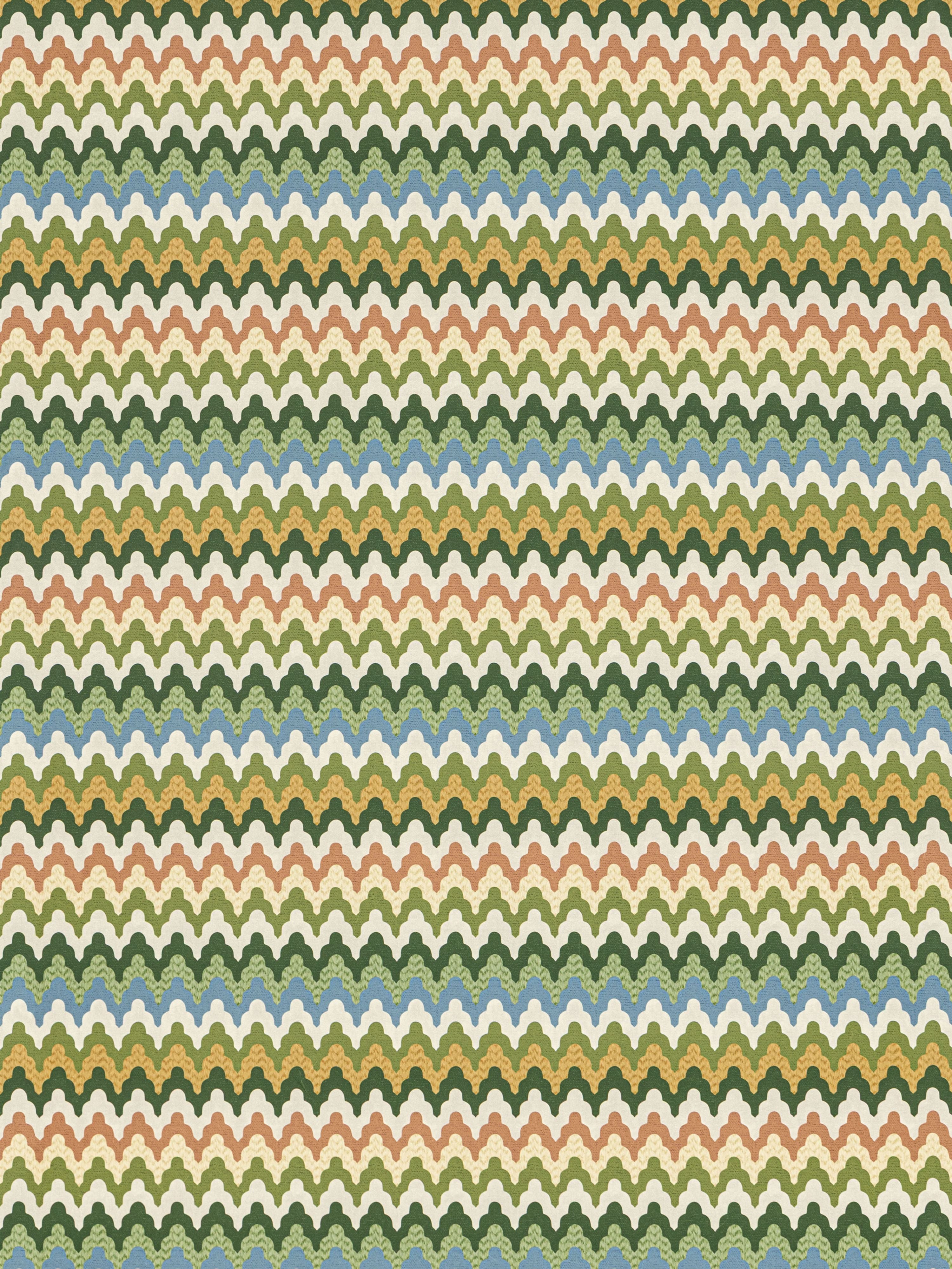 Rainbow Mountain wallpaper in forest clay color - pattern number WW WP88607D0002 - by Scalamandre in the collection