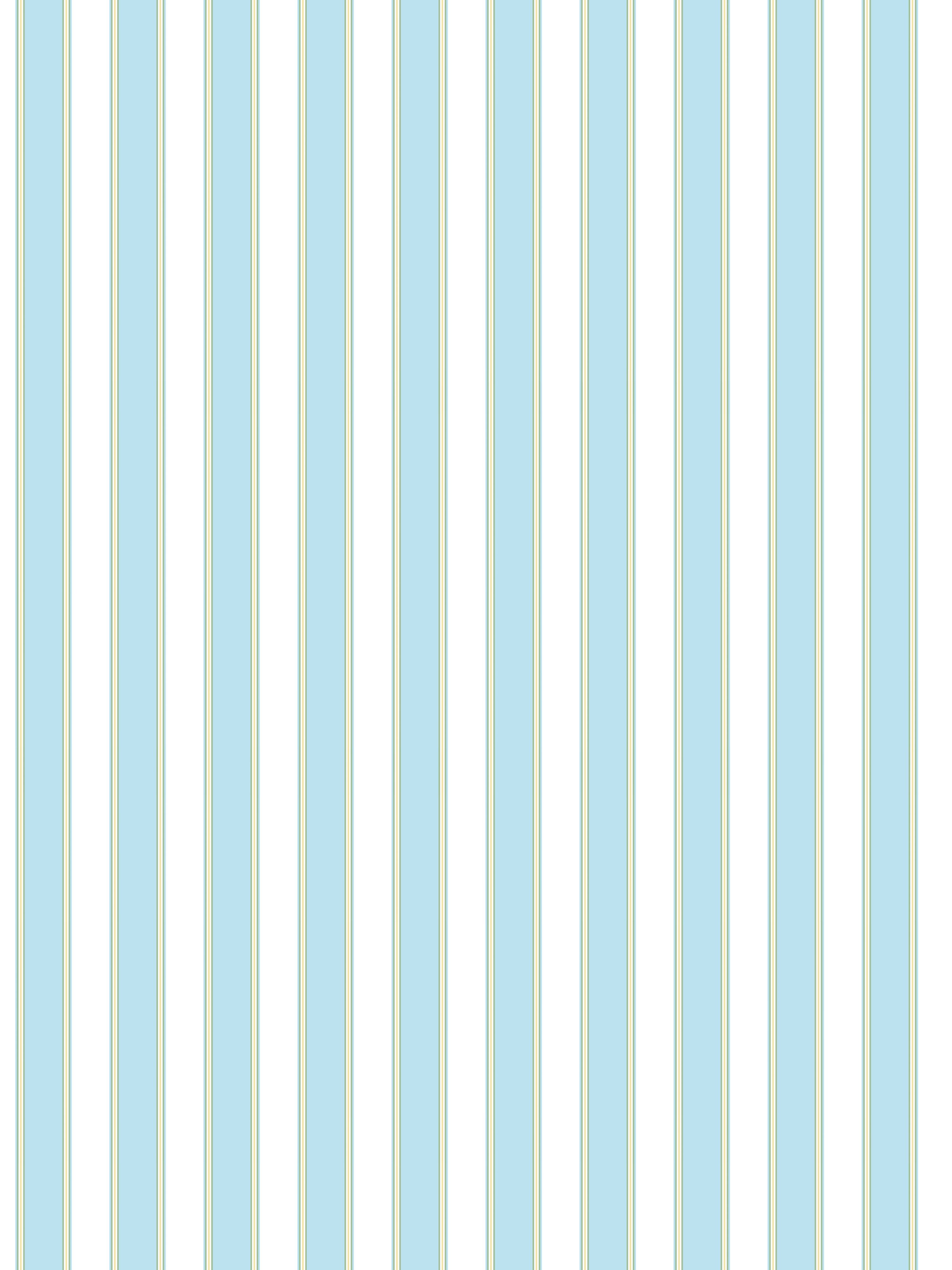 Piano Stripe wallpaper in robin&