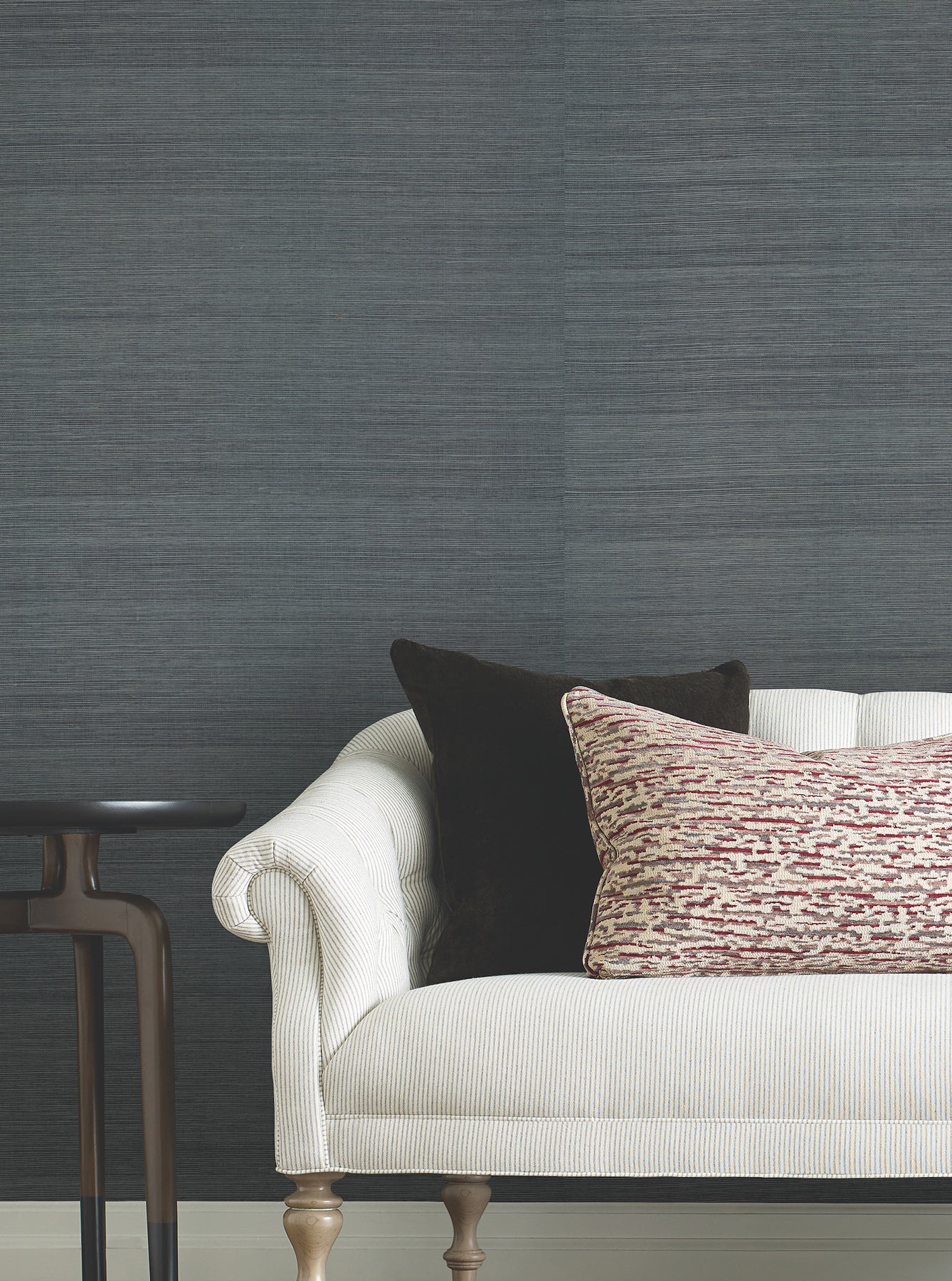 Maguey Sisal wallpaper in denim color - pattern number YGL7002 - by Ronald Redding in the Natural Palette Resource collection
