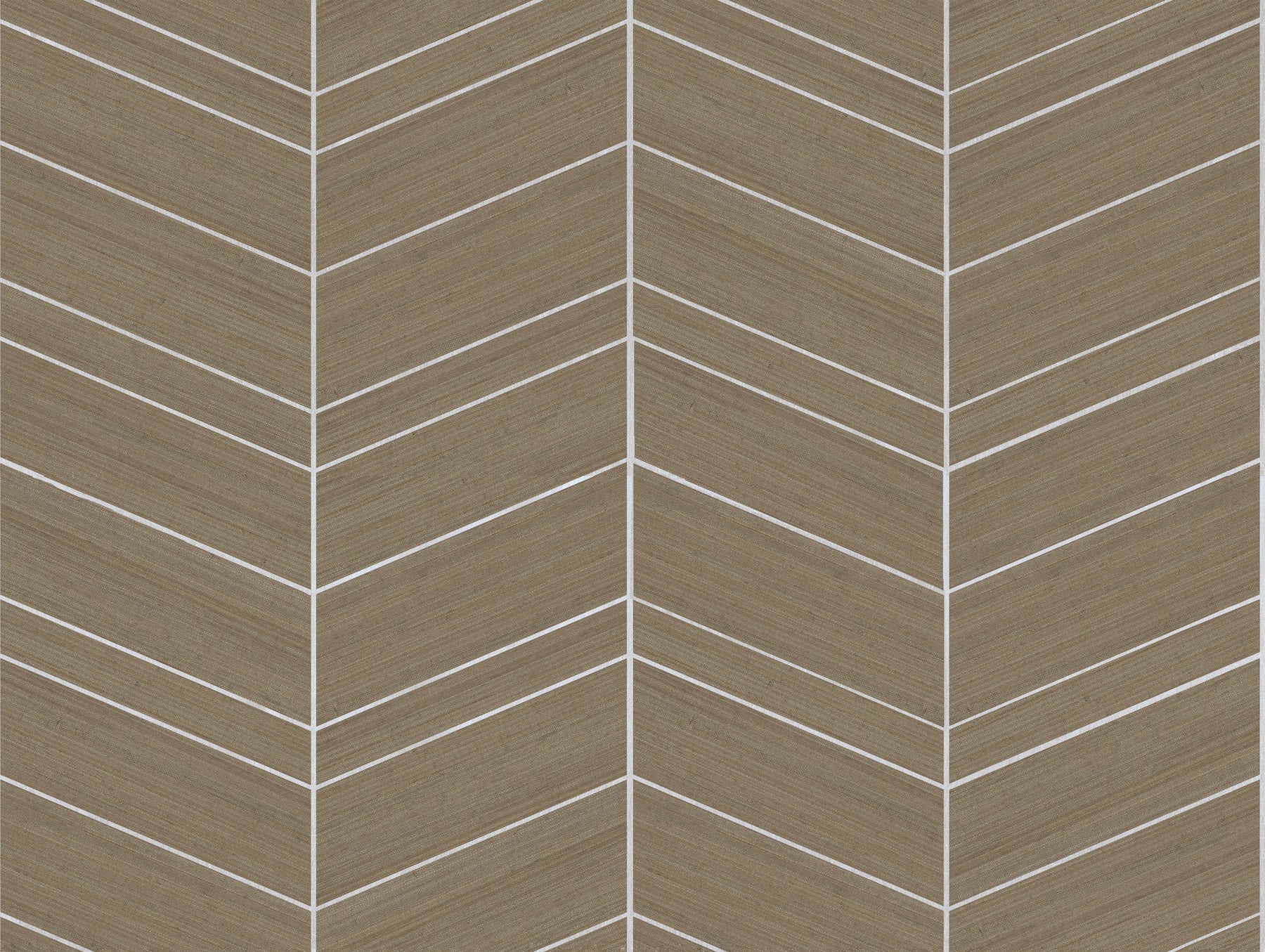 Chevron Abaca wallpaper in cinnamon color - pattern number YGL7024 - by Ronald Redding in the Natural Palette Resource collection
