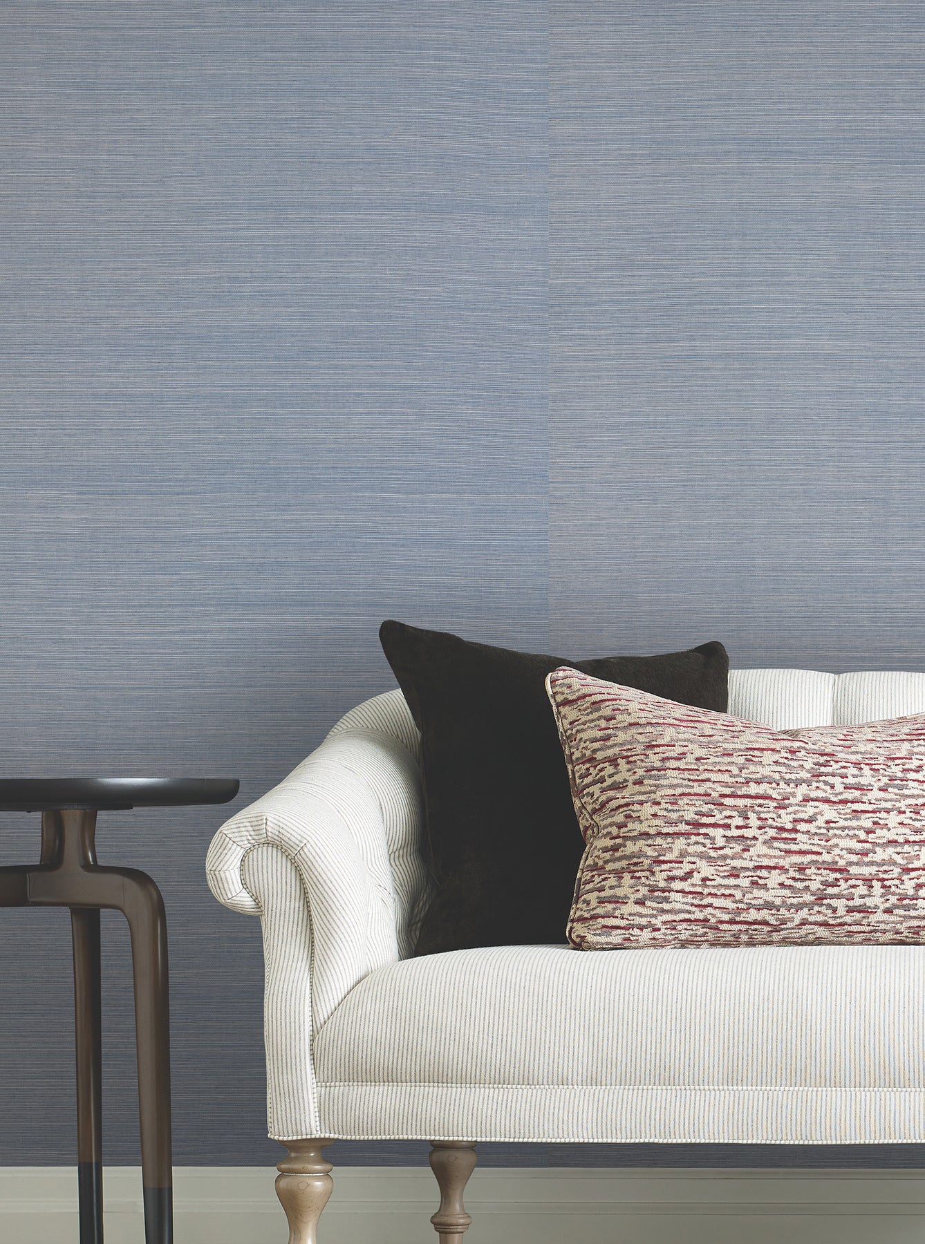 Maguey Sisal wallpaper in dusty sky color - pattern number YGL7055 - by Ronald Redding in the Natural Palette Resource collection