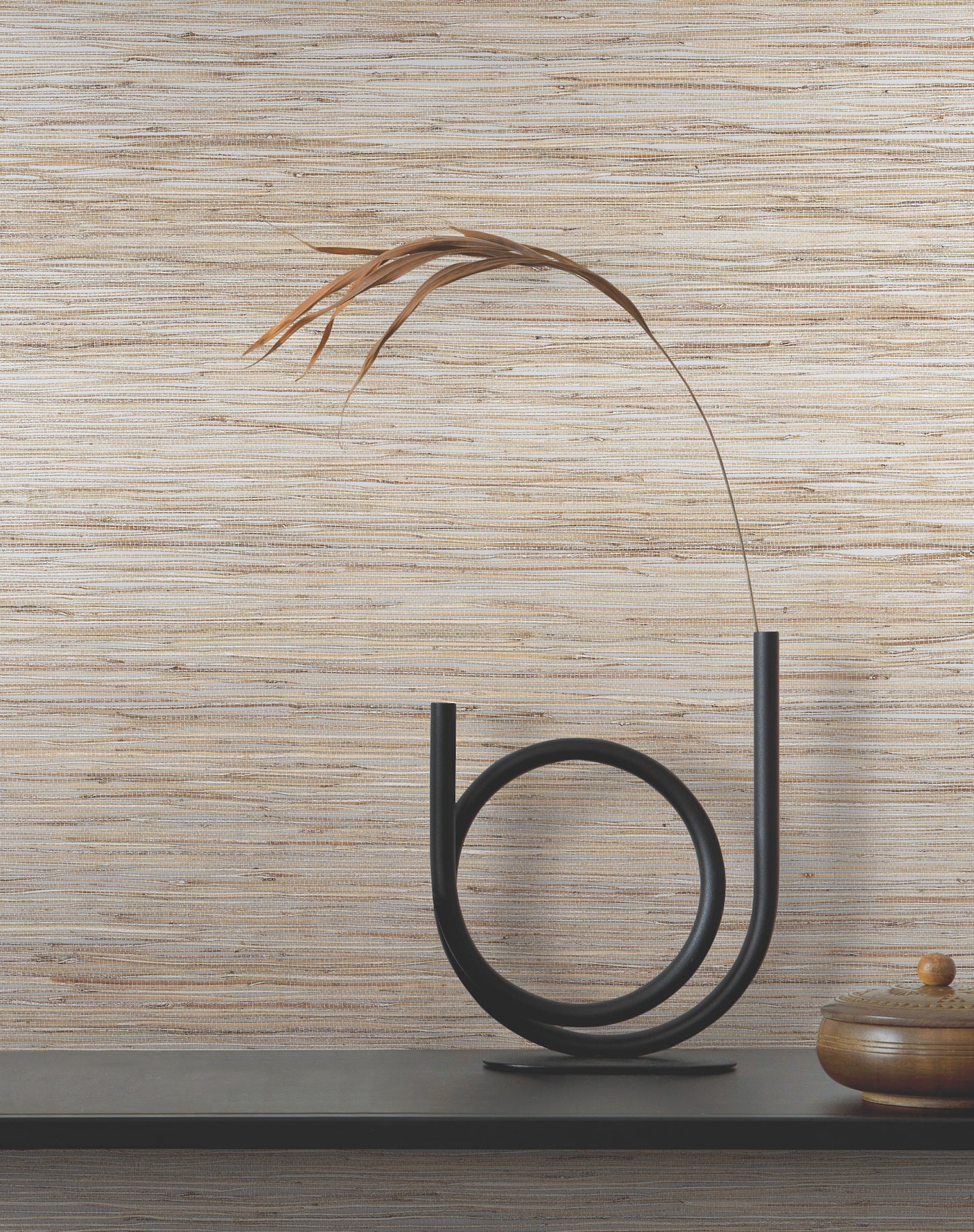 Misty Hemp wallpaper in light natural color - pattern number YGL7089 - by Ronald Redding in the Natural Palette Resource collection