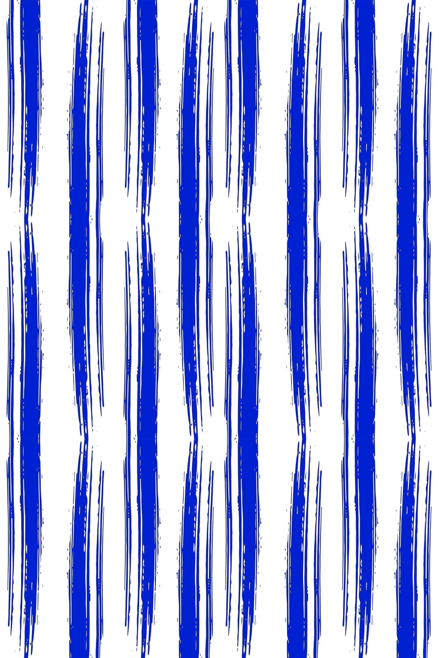 Abstract Stripe Wallpaper in Blue color - pattern number KK748_Blue_KH300 - by Katie Kime in the collection