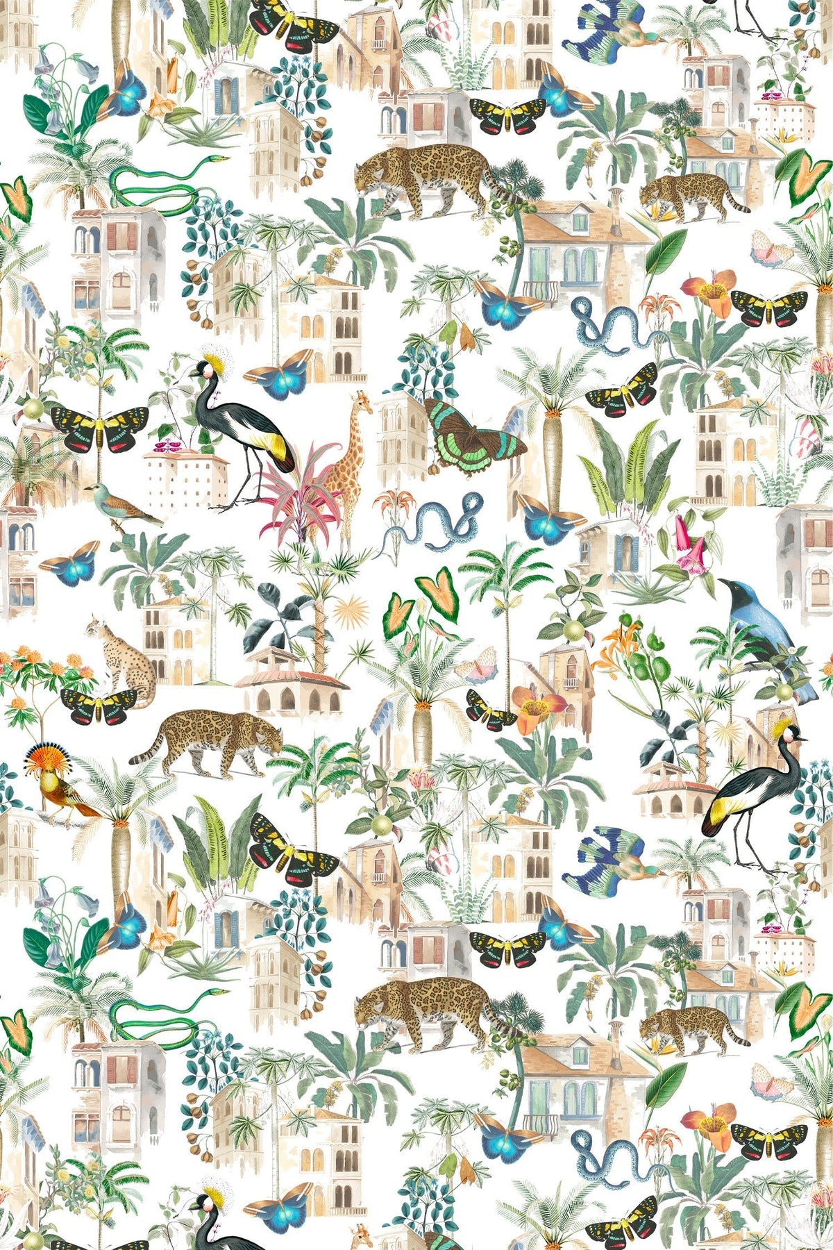 Animal Kingdom Peel and Stick Wallpaper in Multi color - pattern number KK840_Multi_KH306 - by Katie Kime in the collection