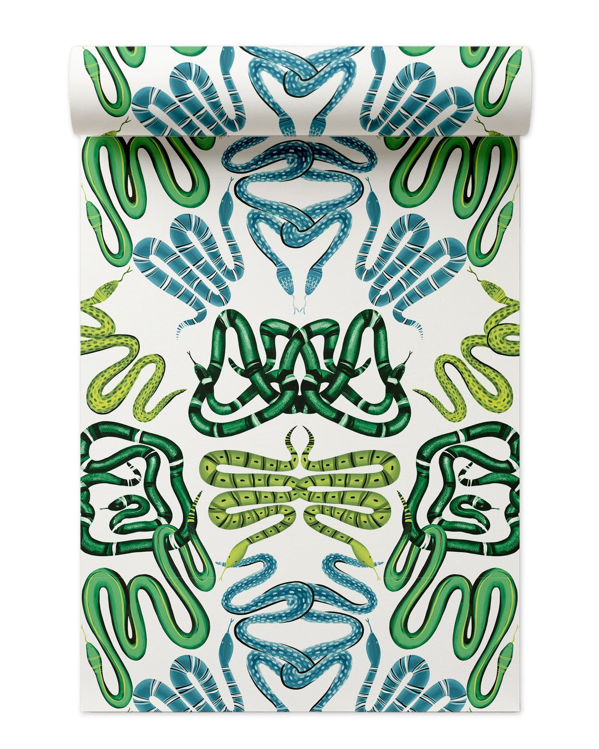 Charmed Wallpaper in Green color - pattern number KK710_Green_KH300 - by Katie Kime in the collection
