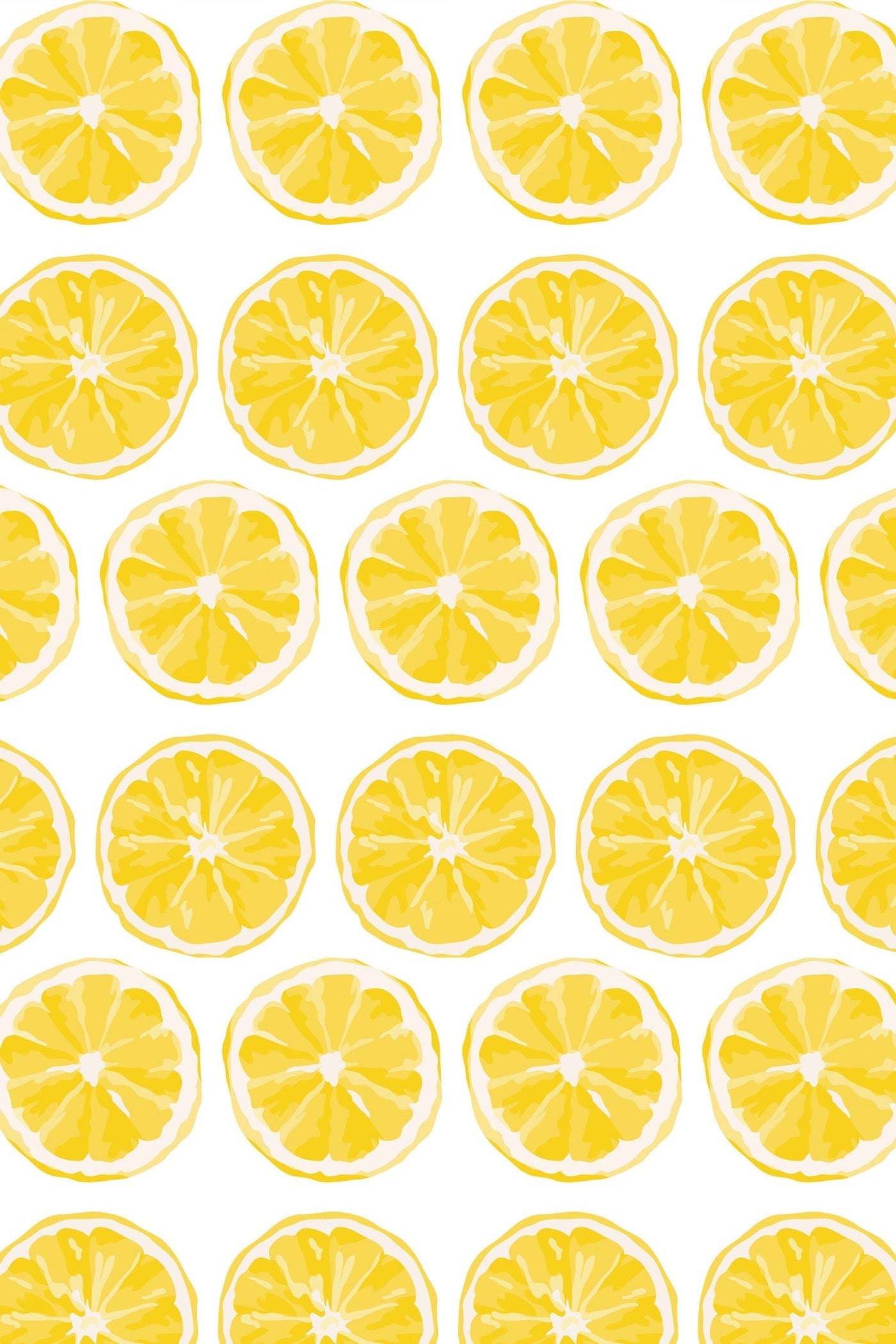 Citrus Sunrise Wallpaper in Yellow color - pattern number KK17104_KH300 - by Katie Kime in the collection