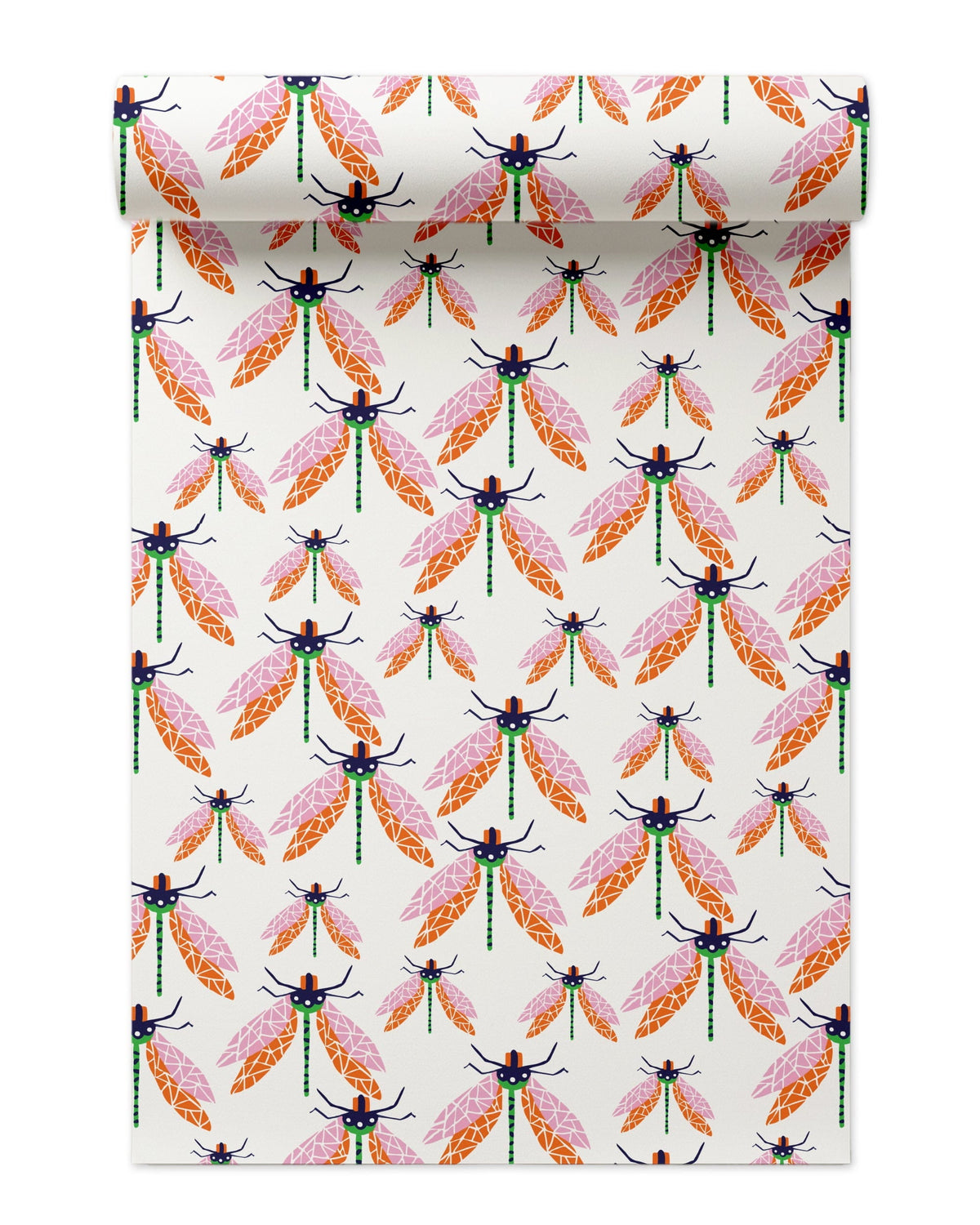 Dragonfly Wallpaper in Multi color - pattern number KK754_KH300 - by Katie Kime in the collection