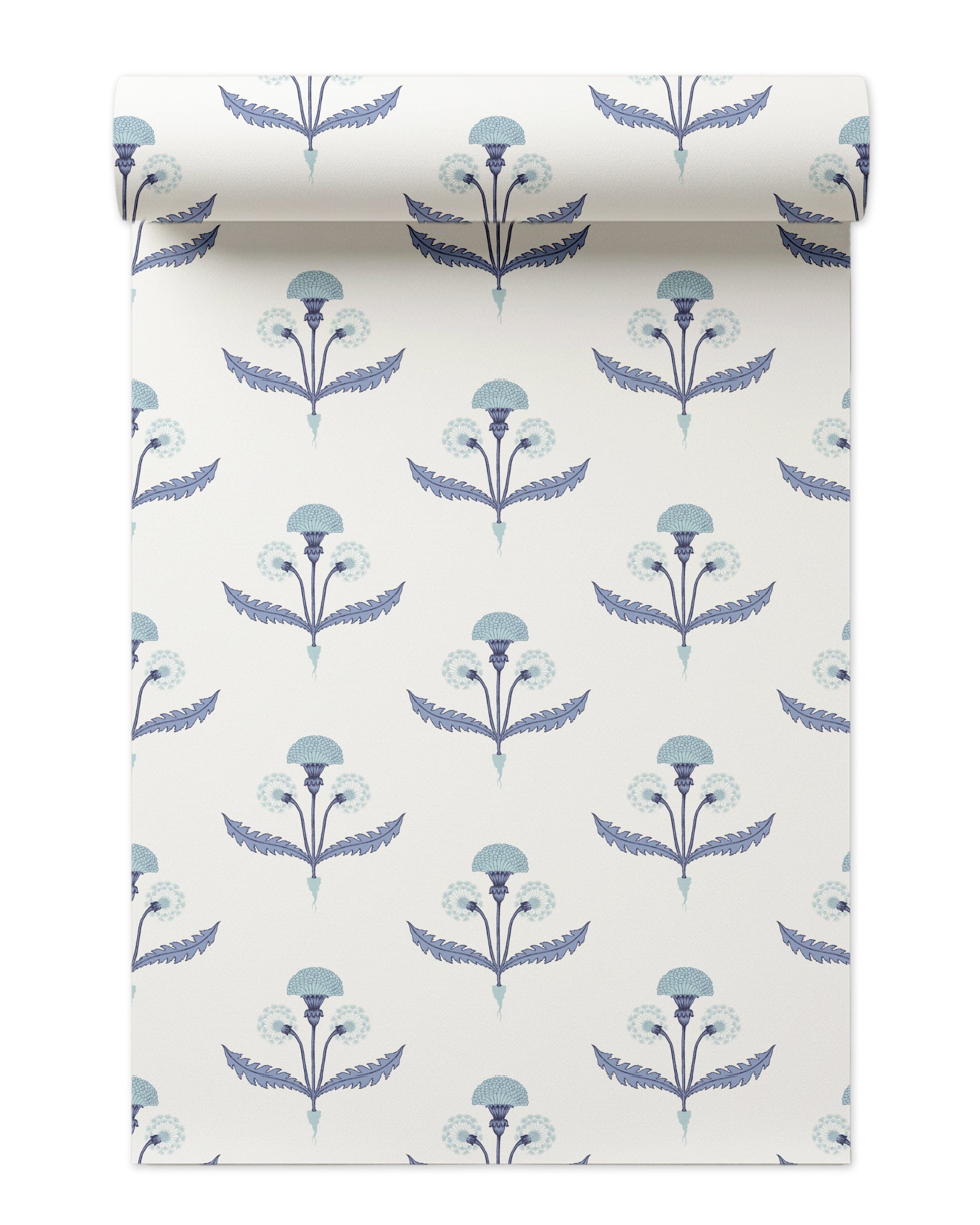 Fine and Dandy Wallpaper in Blue color - pattern number KK730_Blue_KH300 - by Katie Kime in the collection