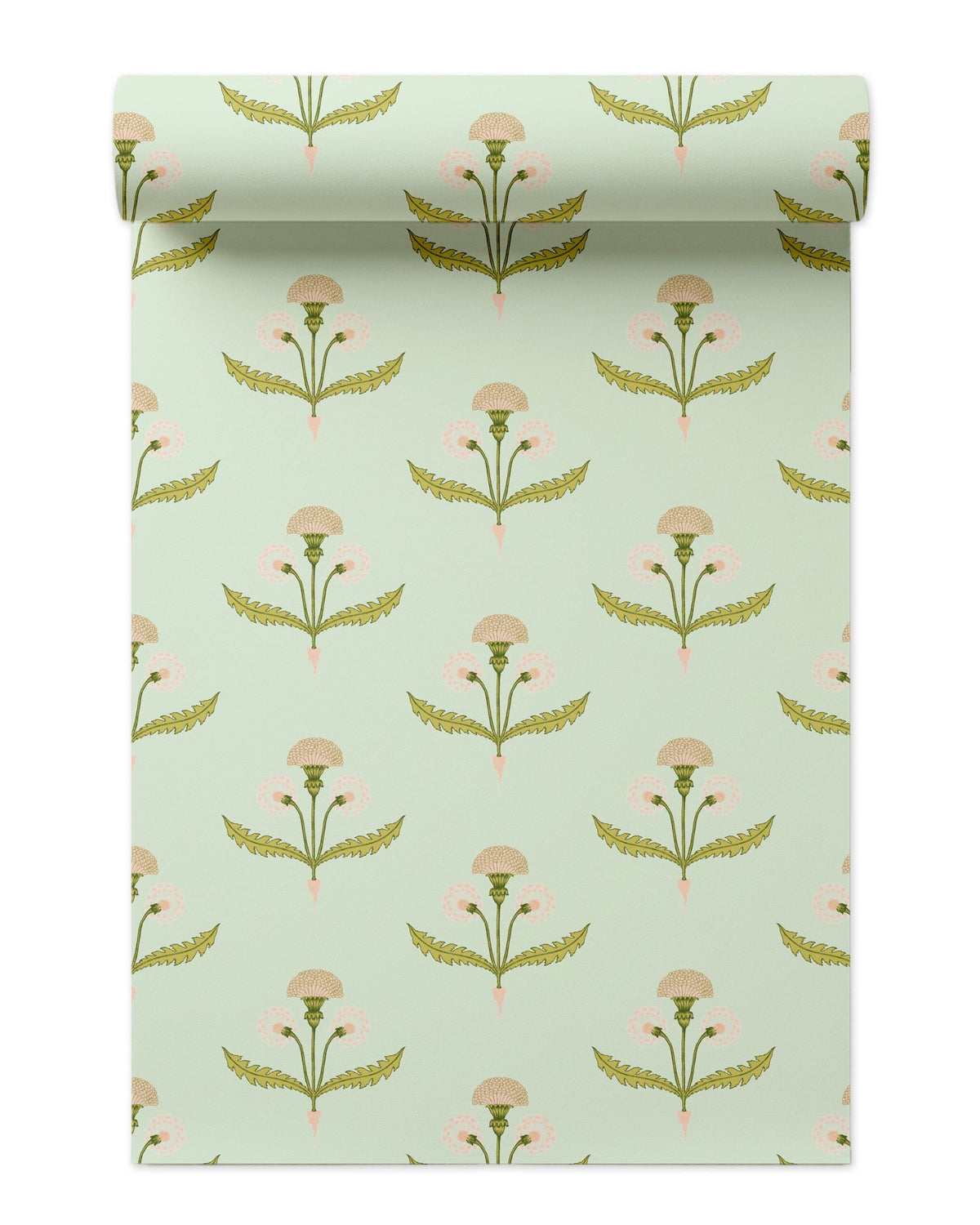Fine and Dandy Wallpaper in Mint color - pattern number KK730_Mint_KH300 - by Katie Kime in the collection