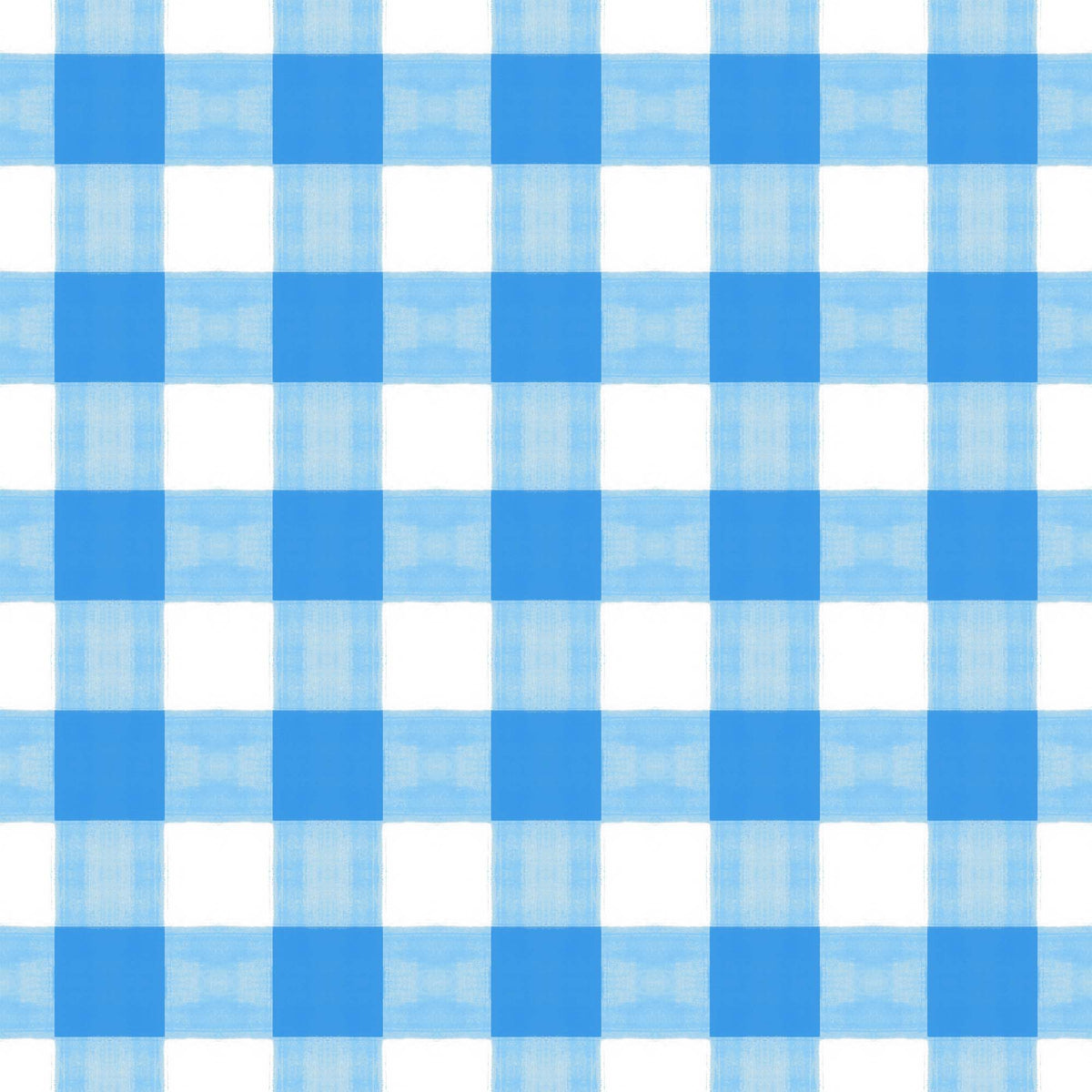Gingham Peel and Stick Wallpaper in Light Blue color - pattern number KK799_Light_Blue_KH306 - by Katie Kime in the collection