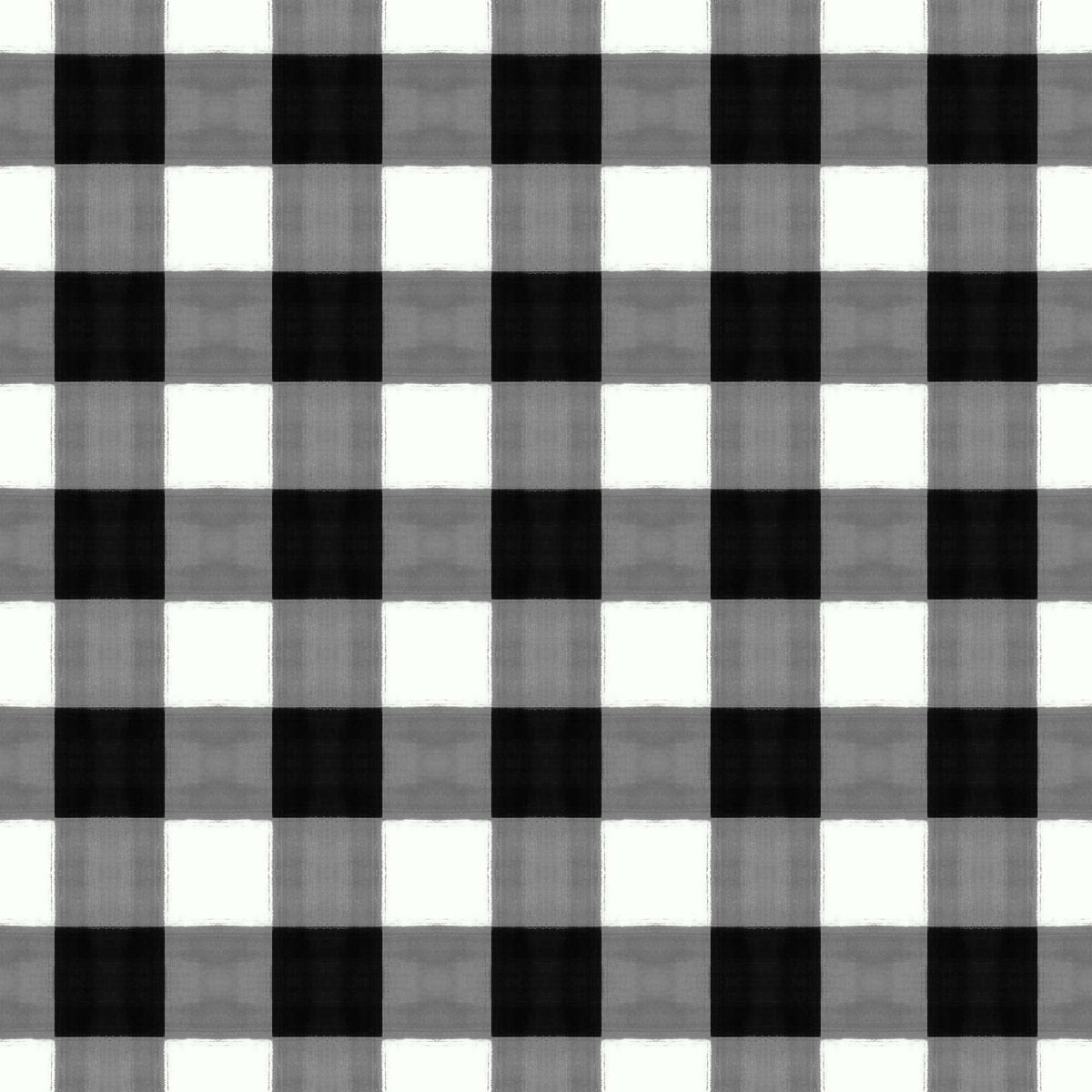 Gingham Wallpaper in Black color - pattern number KK799_Black_KH300 - by Katie Kime in the collection