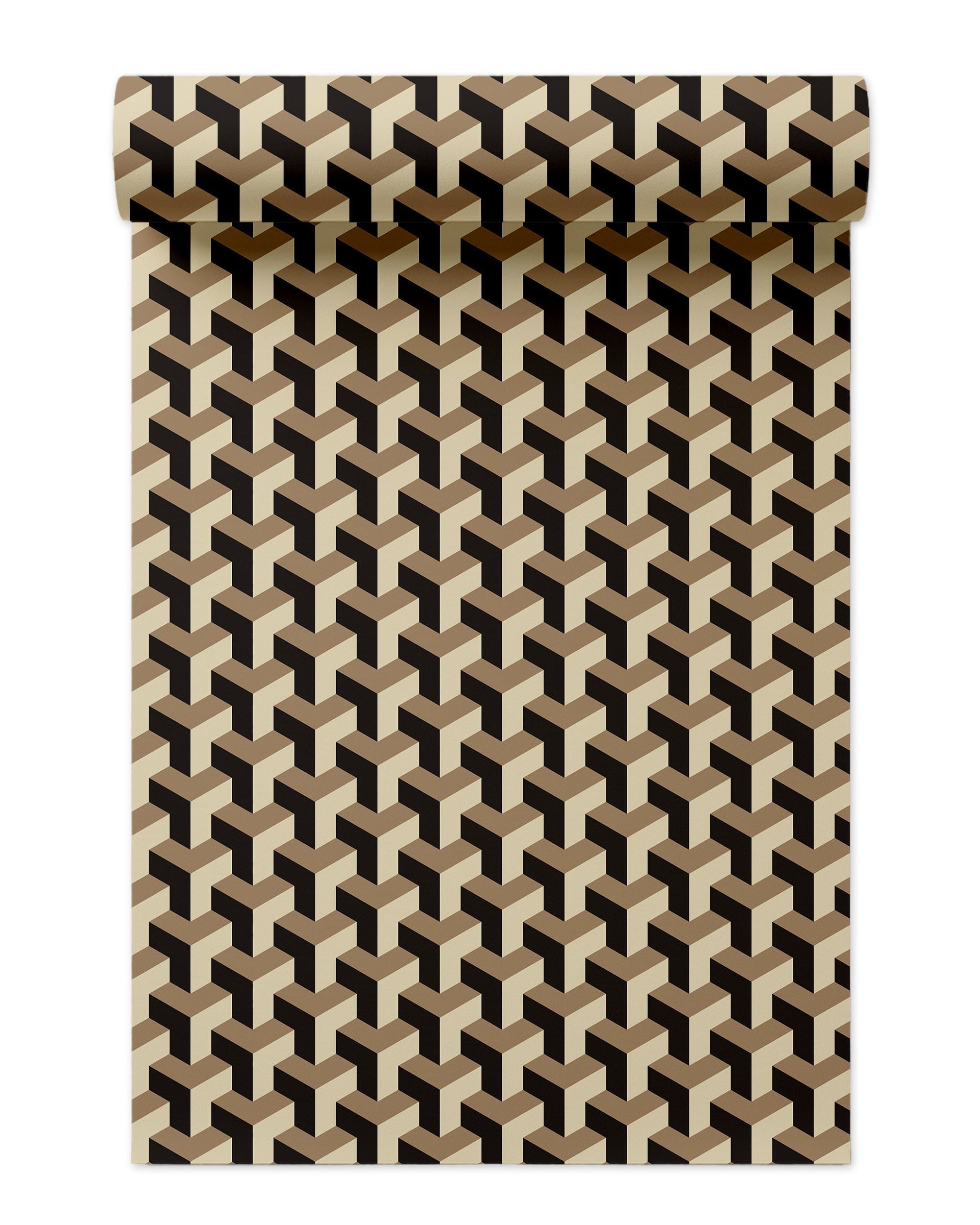 Greta Wallpaper in Sandal color - pattern number KK746_Sandal_KH300 - by Katie Kime in the collection