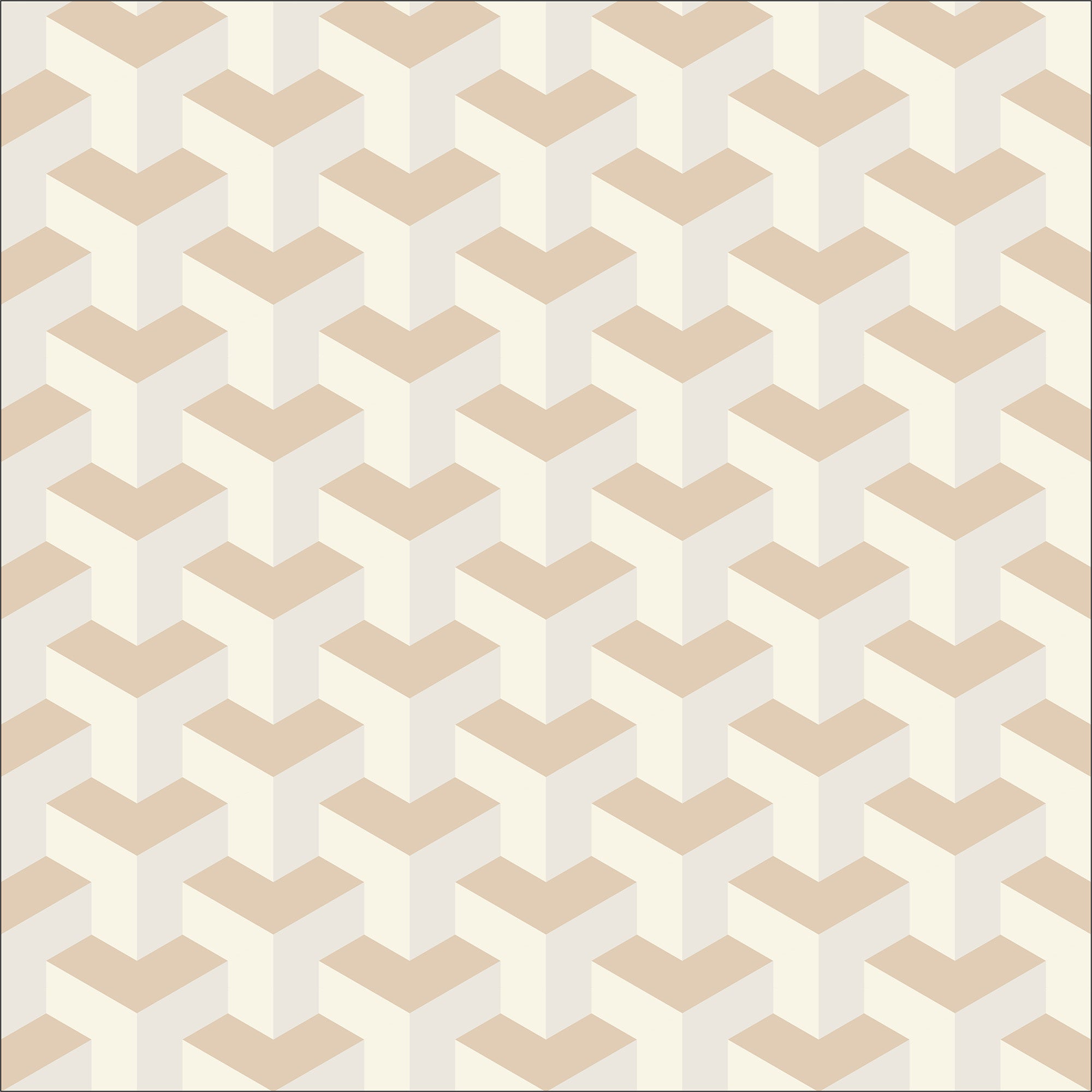 Greta Wallpaper in Bone color - pattern number KK746_Bone_KH300 - by Katie Kime in the collection