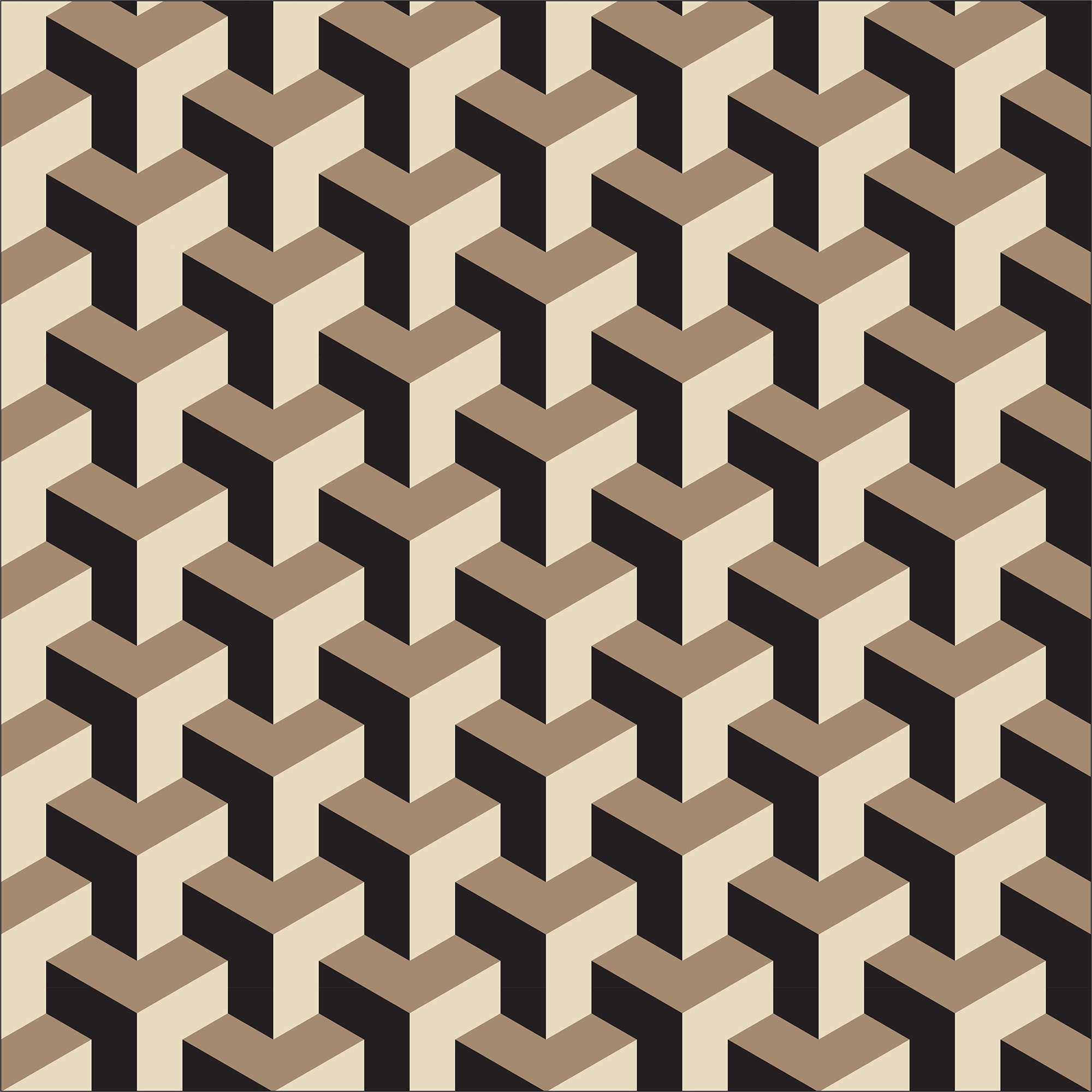 Greta Wallpaper in Sandal color - pattern number KK746_Sandal_KH300 - by Katie Kime in the collection