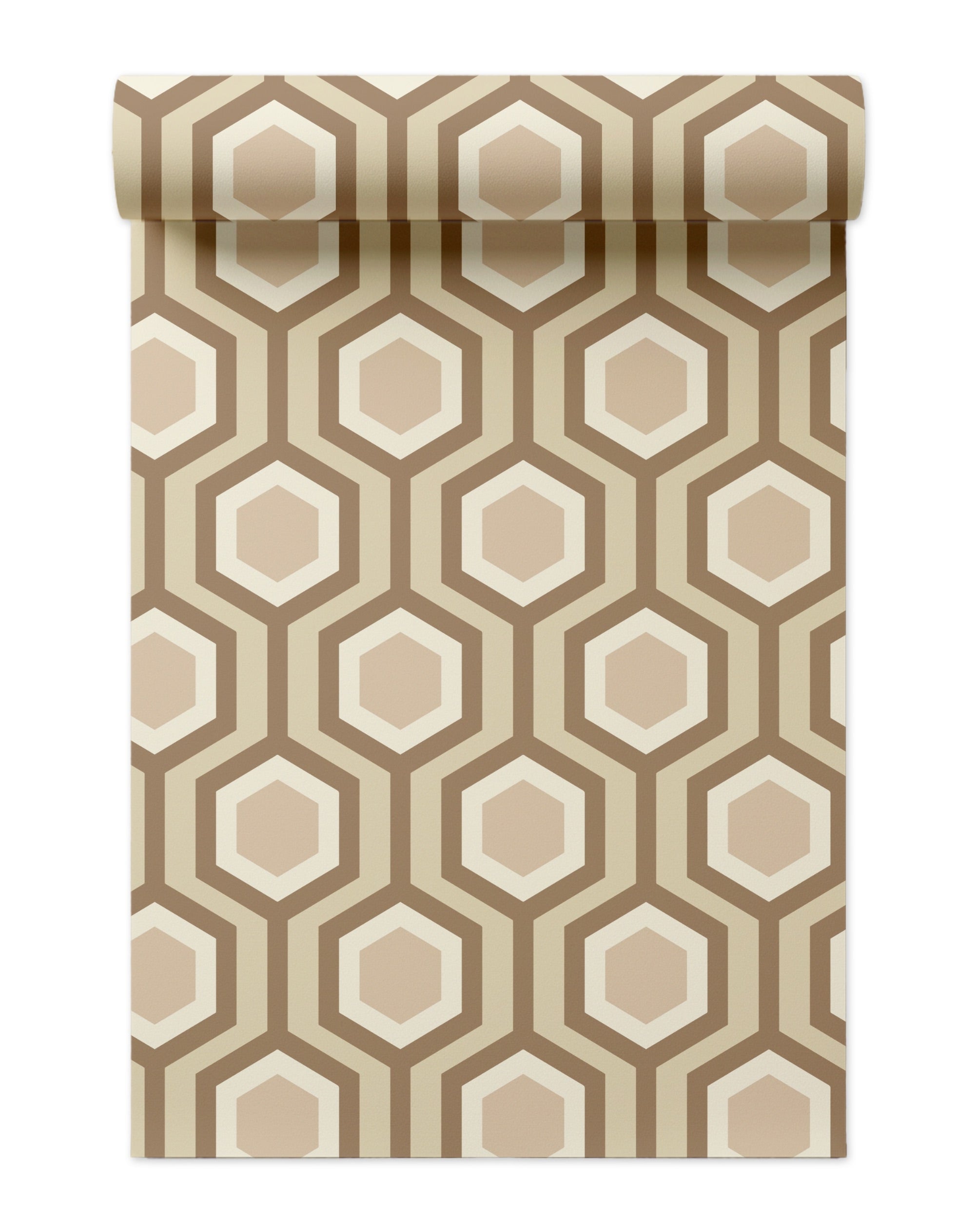 Greta Wallpaper in Bone color - pattern number KK746_Bone_KH300 - by Katie Kime in the collection