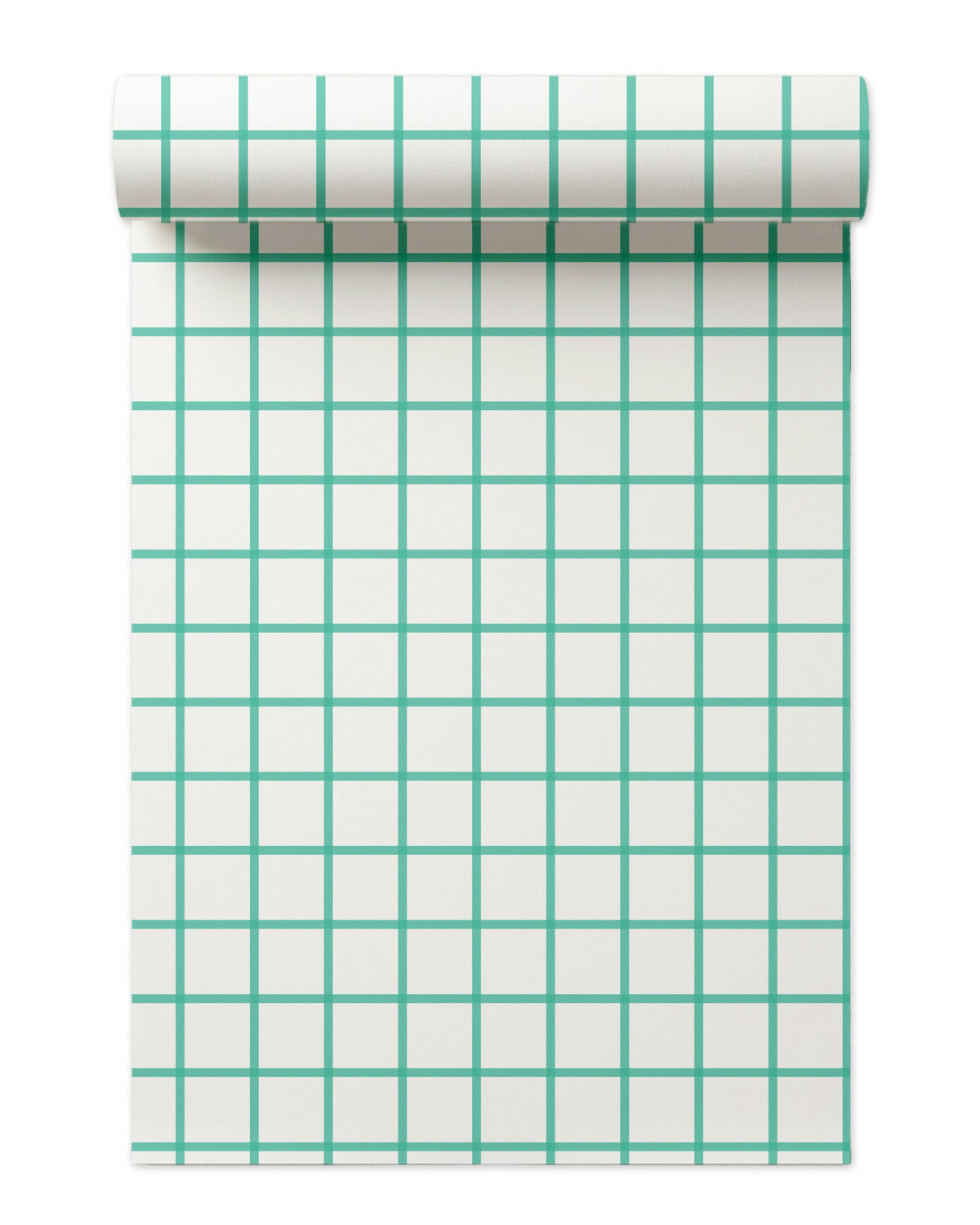 In Check Wallpaper in Teal color - pattern number KK17071_Teal_KH300 - by Katie Kime in the collection