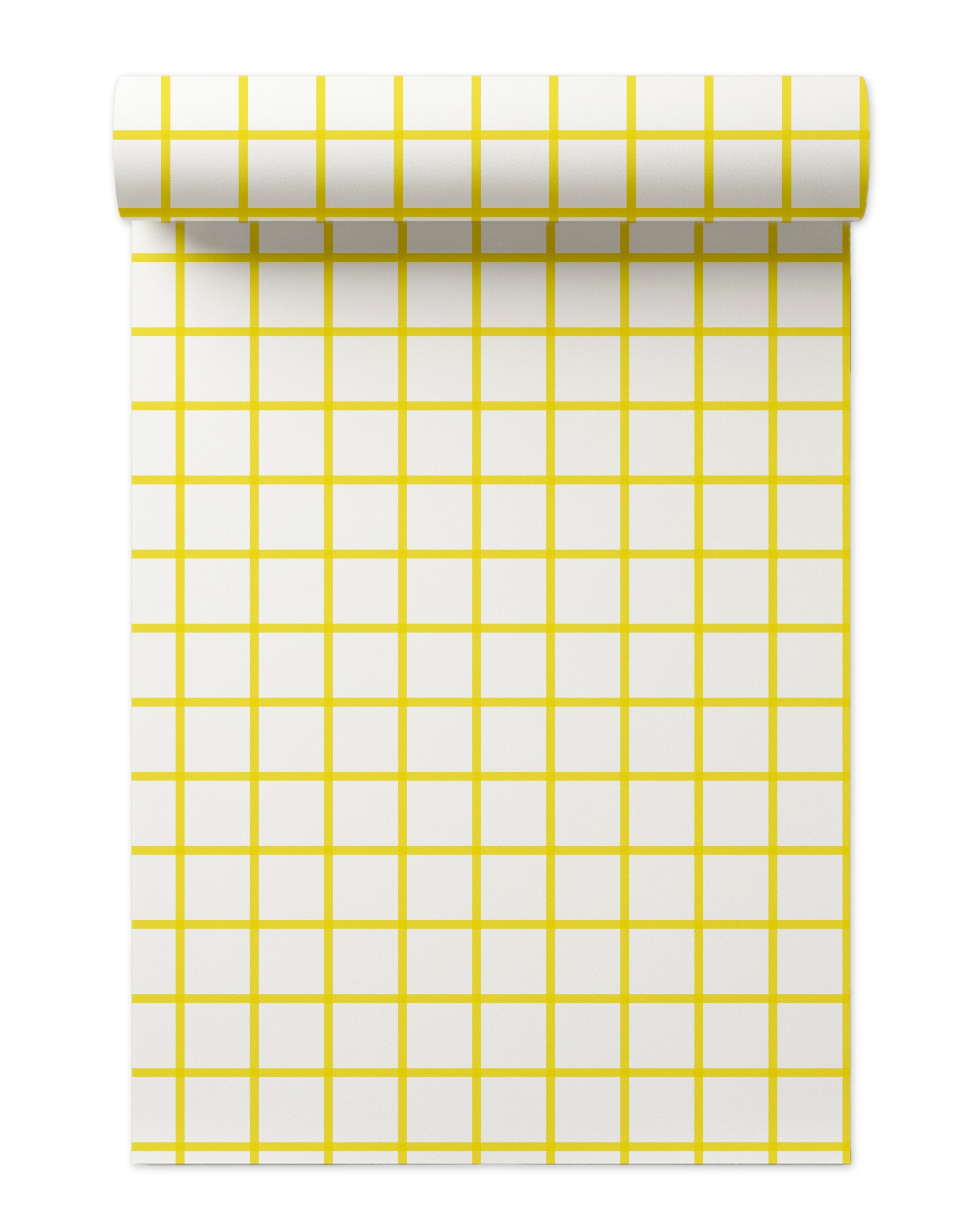 In Check Wallpaper in Yellow color - pattern number KK17071_Yellow_KH300 - by Katie Kime in the collection