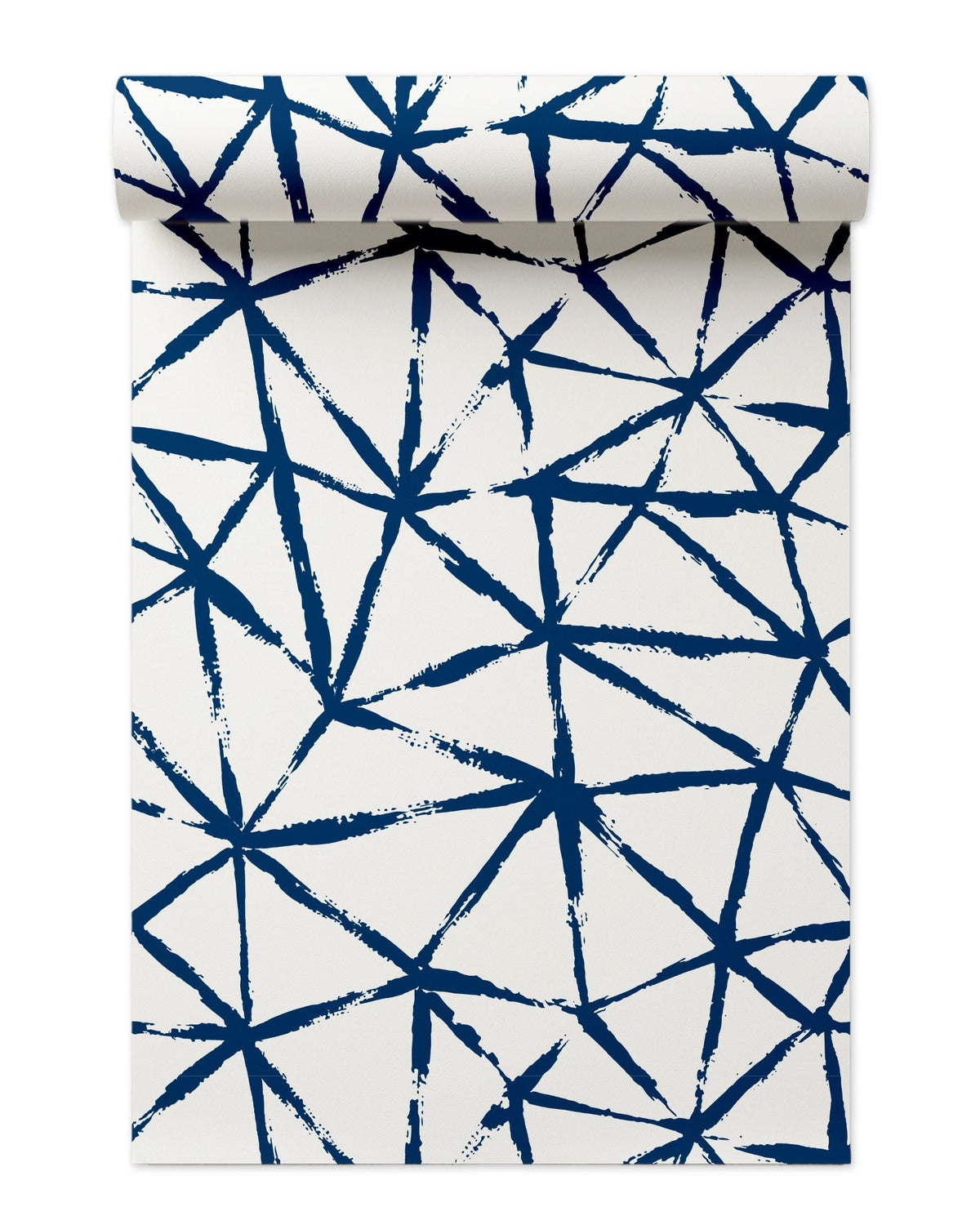 Kaleidoscope Wallpaper in Navy color - pattern number KK720_Navy_KH300 - by Katie Kime in the collection