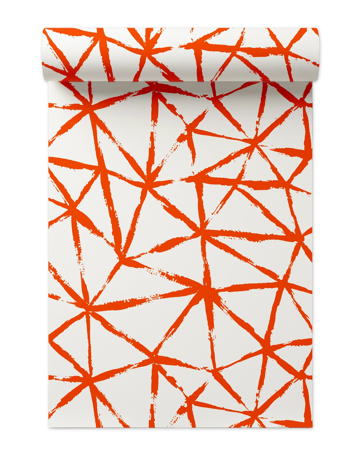 Kaleidoscope Wallpaper in Red color - pattern number KK720_Red_KH300 - by Katie Kime in the collection