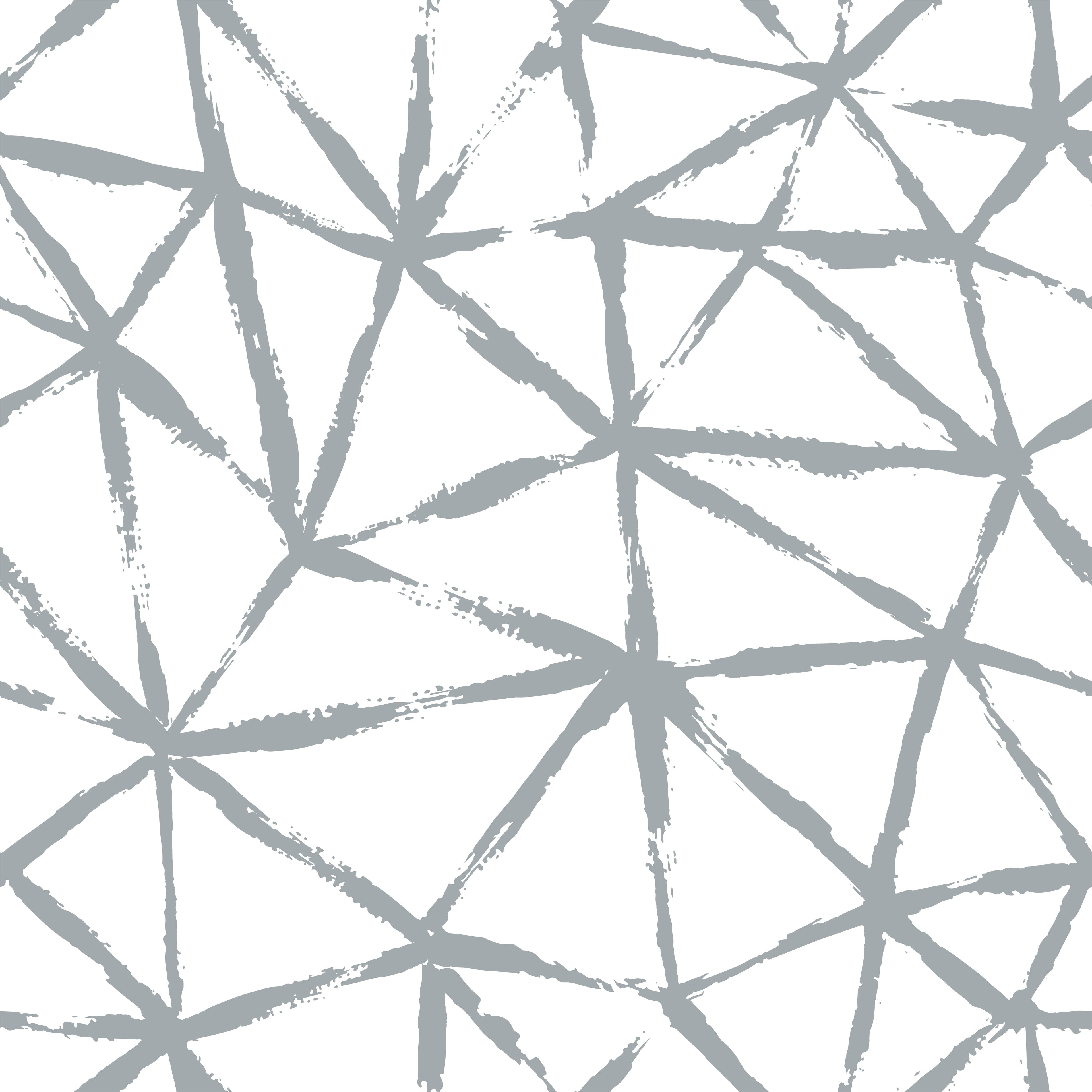 Kaleidoscope Wallpaper in grey color - pattern number KK720_Grey_KH300 - by Katie Kime in the collection