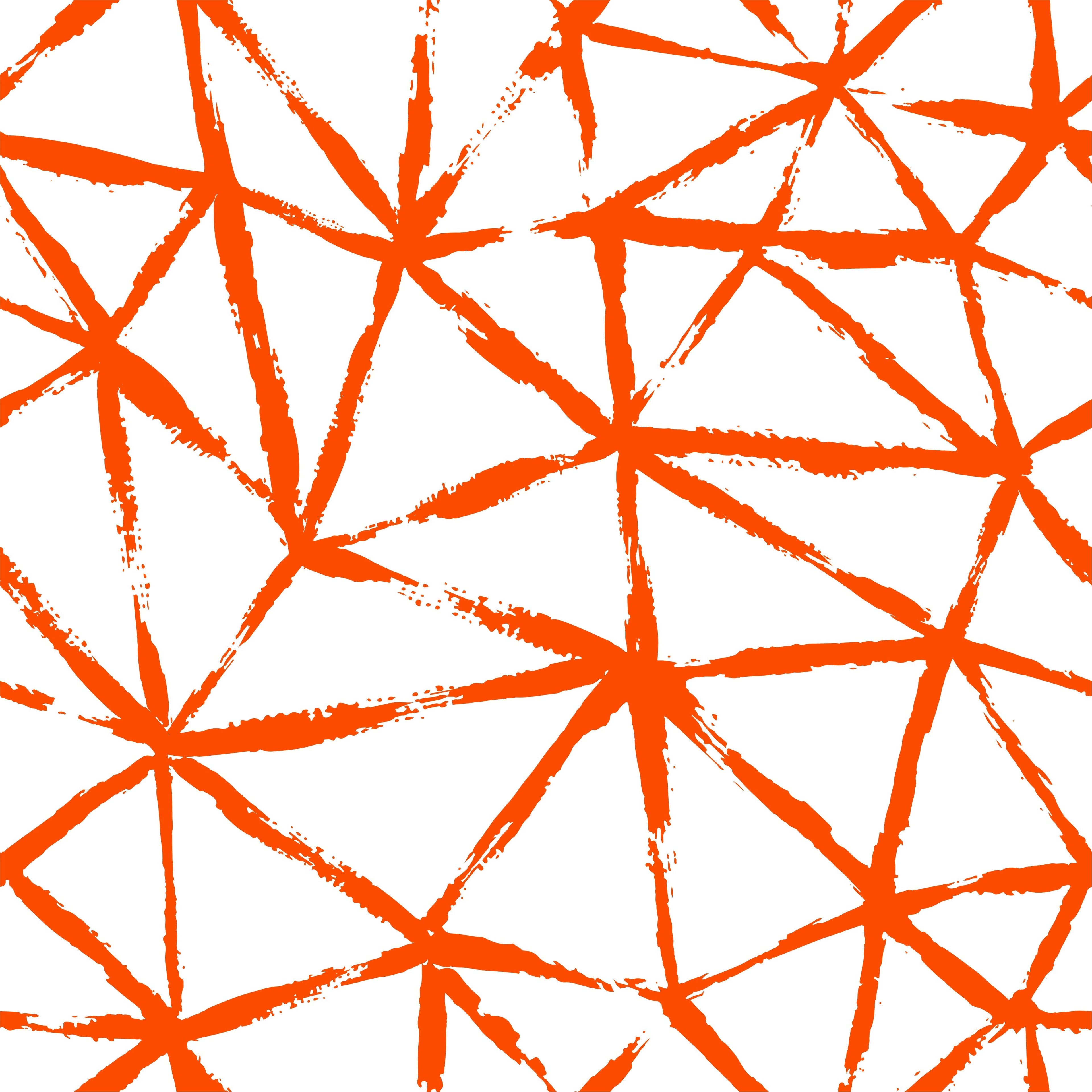Kaleidoscope Wallpaper in Red color - pattern number KK720_Red_KH300 - by Katie Kime in the collection