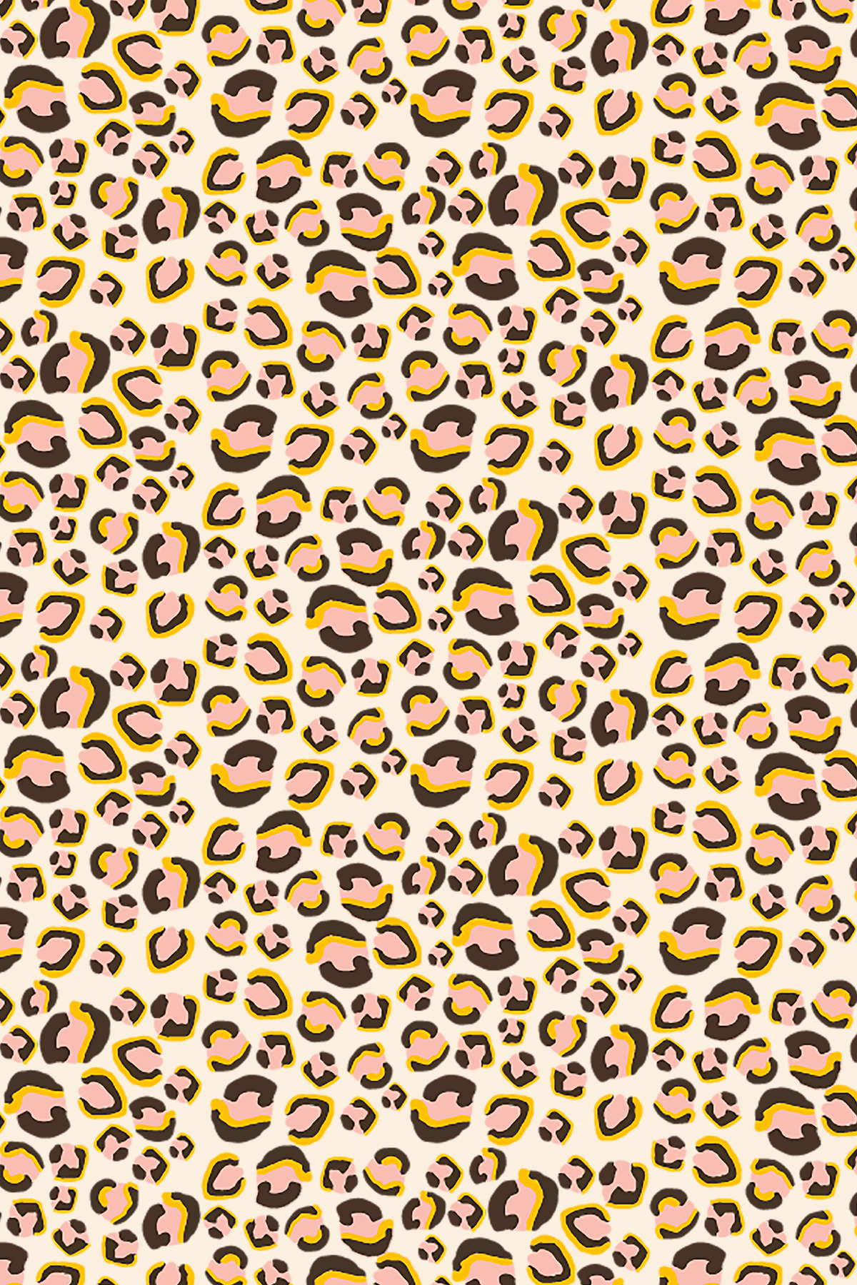 Leopard Print Wallpaper in Tan color - pattern number KK768_Tan_KH300 - by Katie Kime in the collection