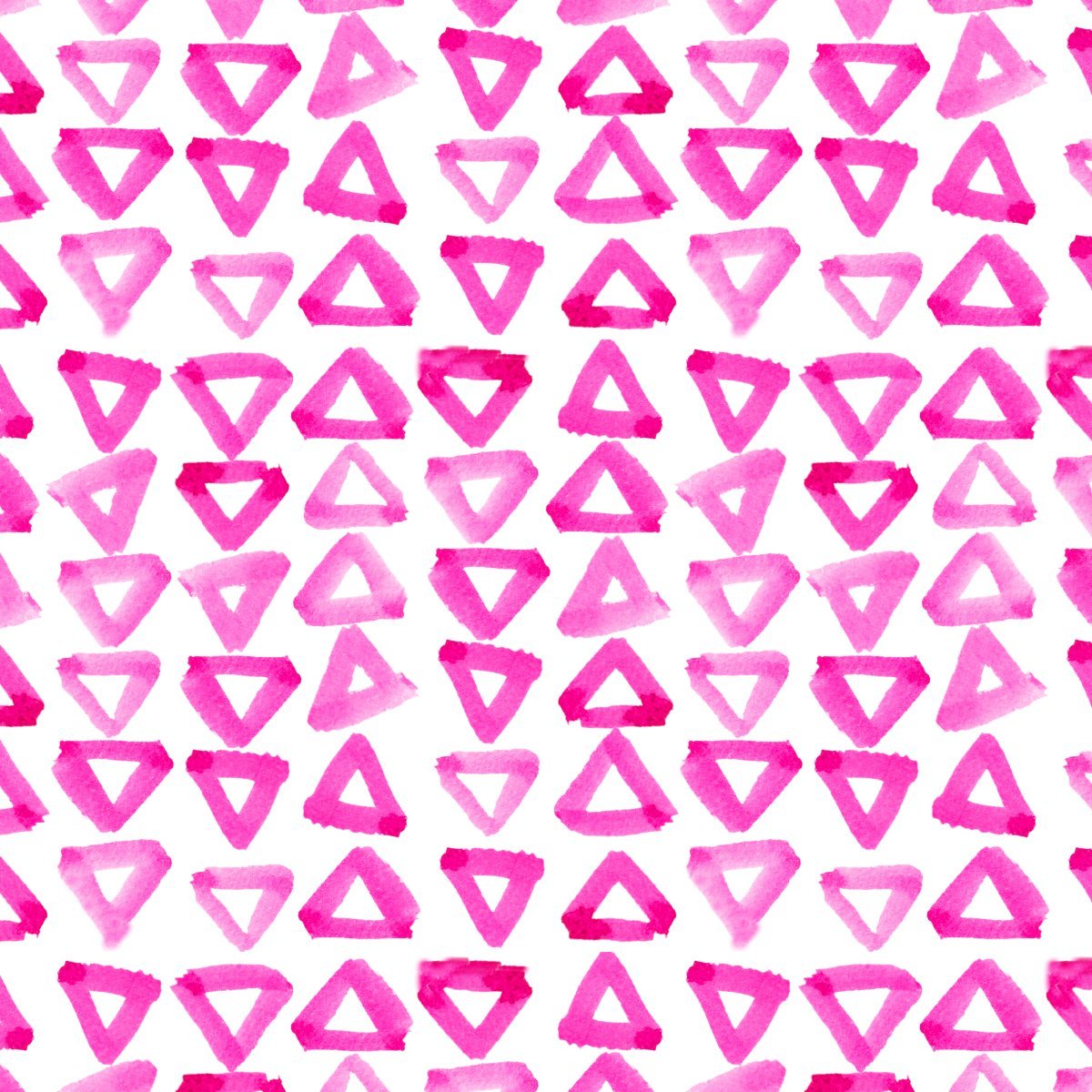 Pink Triangles Wallpaper in Pink color - pattern number KK17055_Pink_KH300 - by Katie Kime in the collection