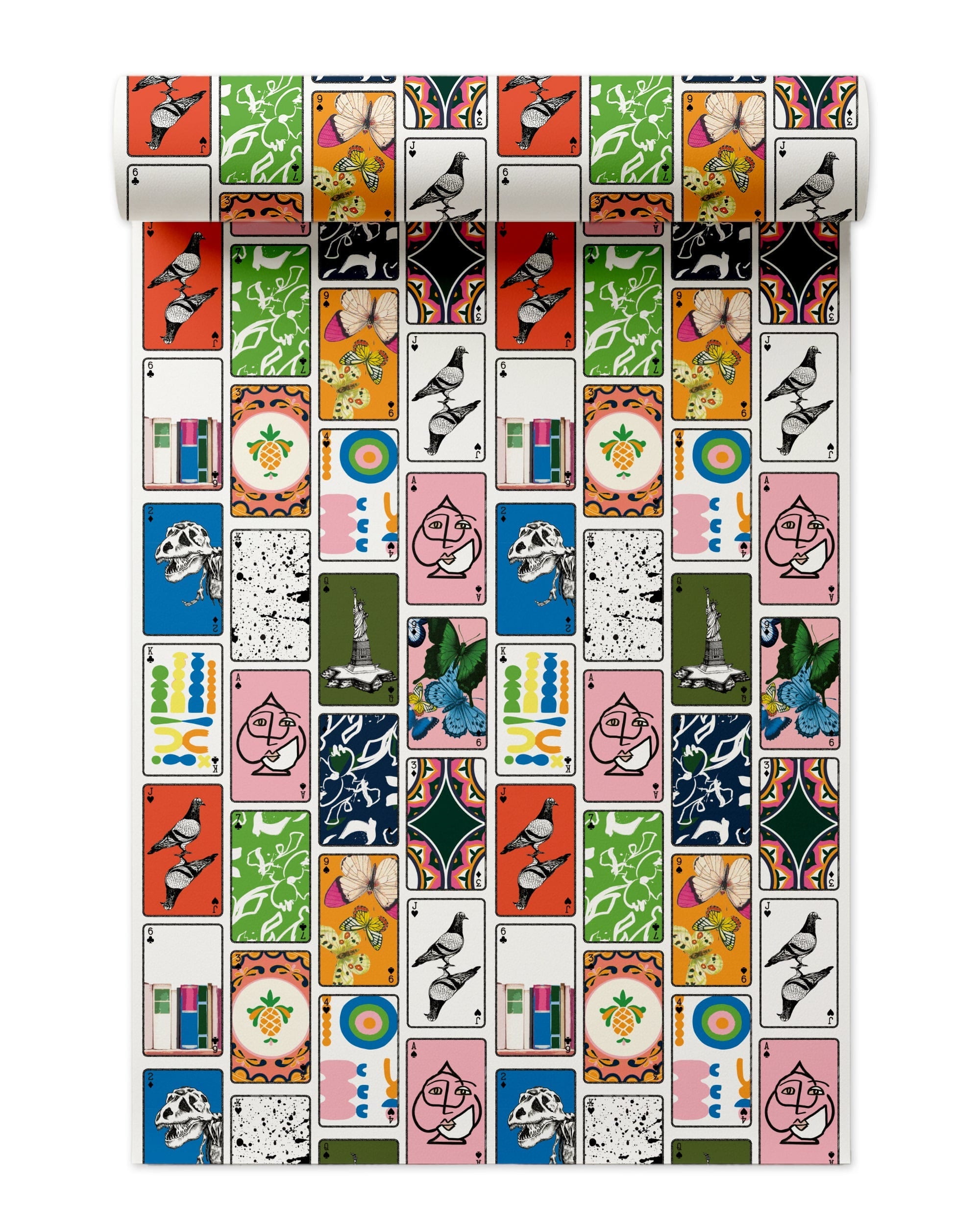 Playtime Wallpaper in Multi color - pattern number KK197_Multi_KH300 - by Katie Kime in the collection